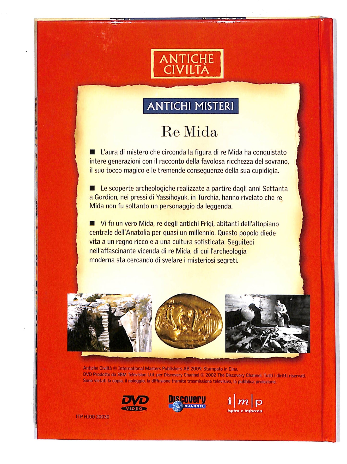 EBOND Re Mida il sovrano dell'antica Frigia Digibook DVD DB688126