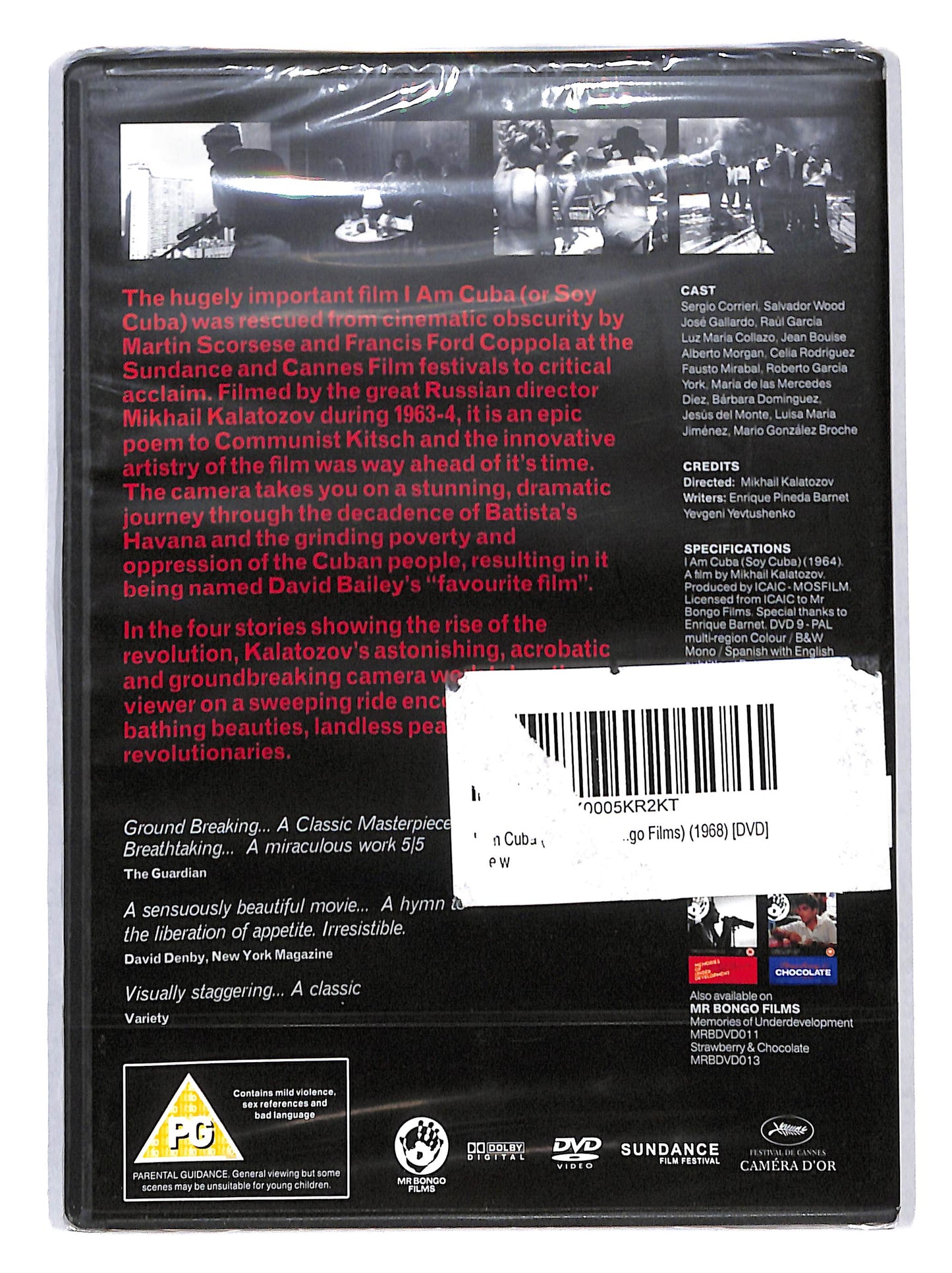 EBOND I Am Cuba Soy Cuba Edizione Regno Unito DVD DB688132