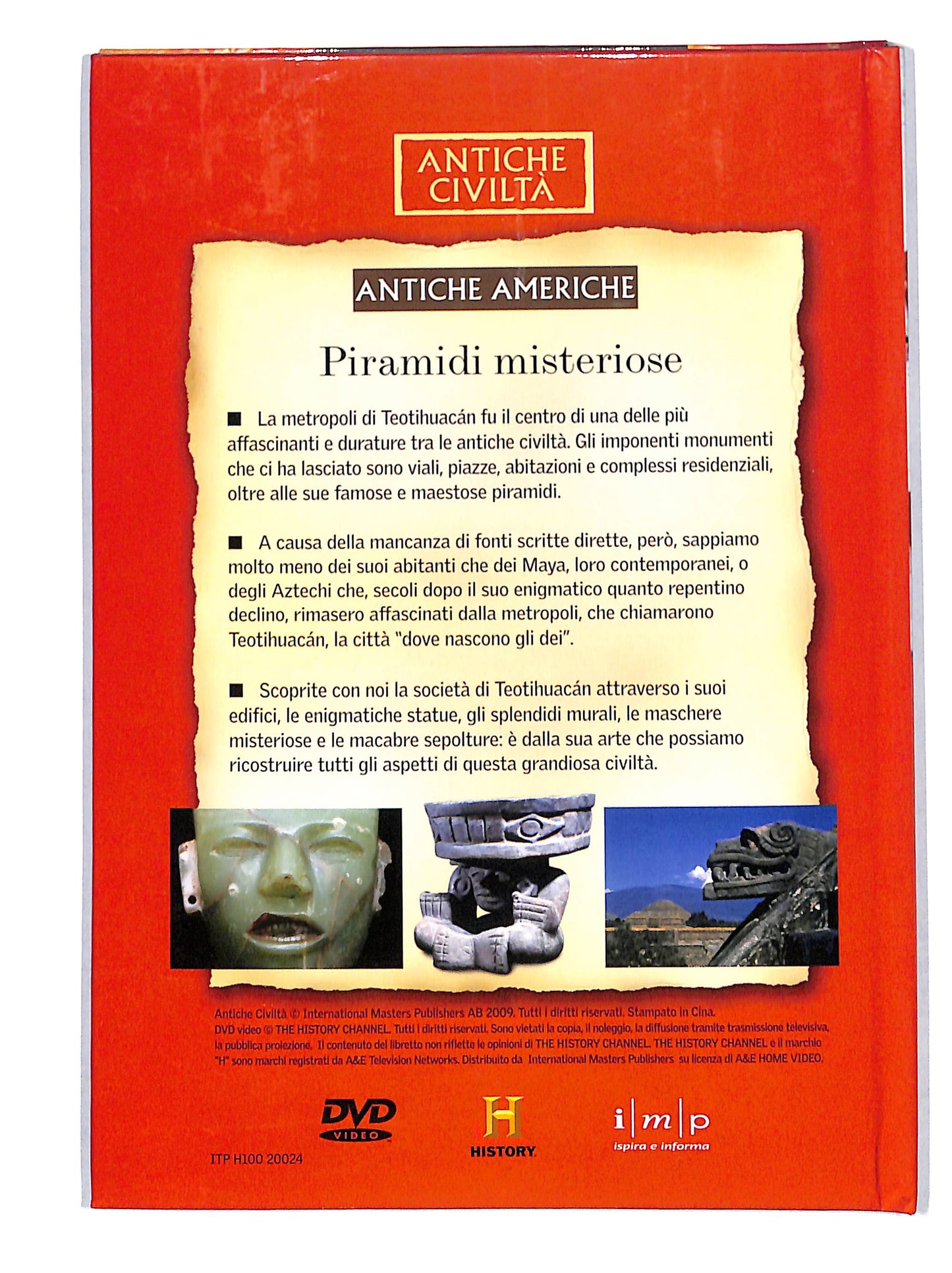 EBOND Le Misteriose piramidi del Messico Digibook DVD DB688136