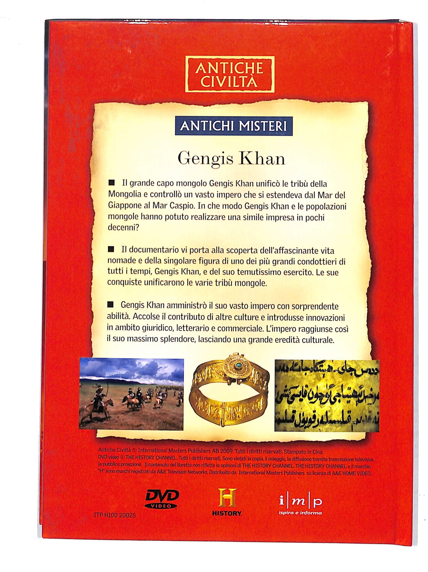 EBOND L'impero perduto di Gengis Khan Digibook DVD DB688161