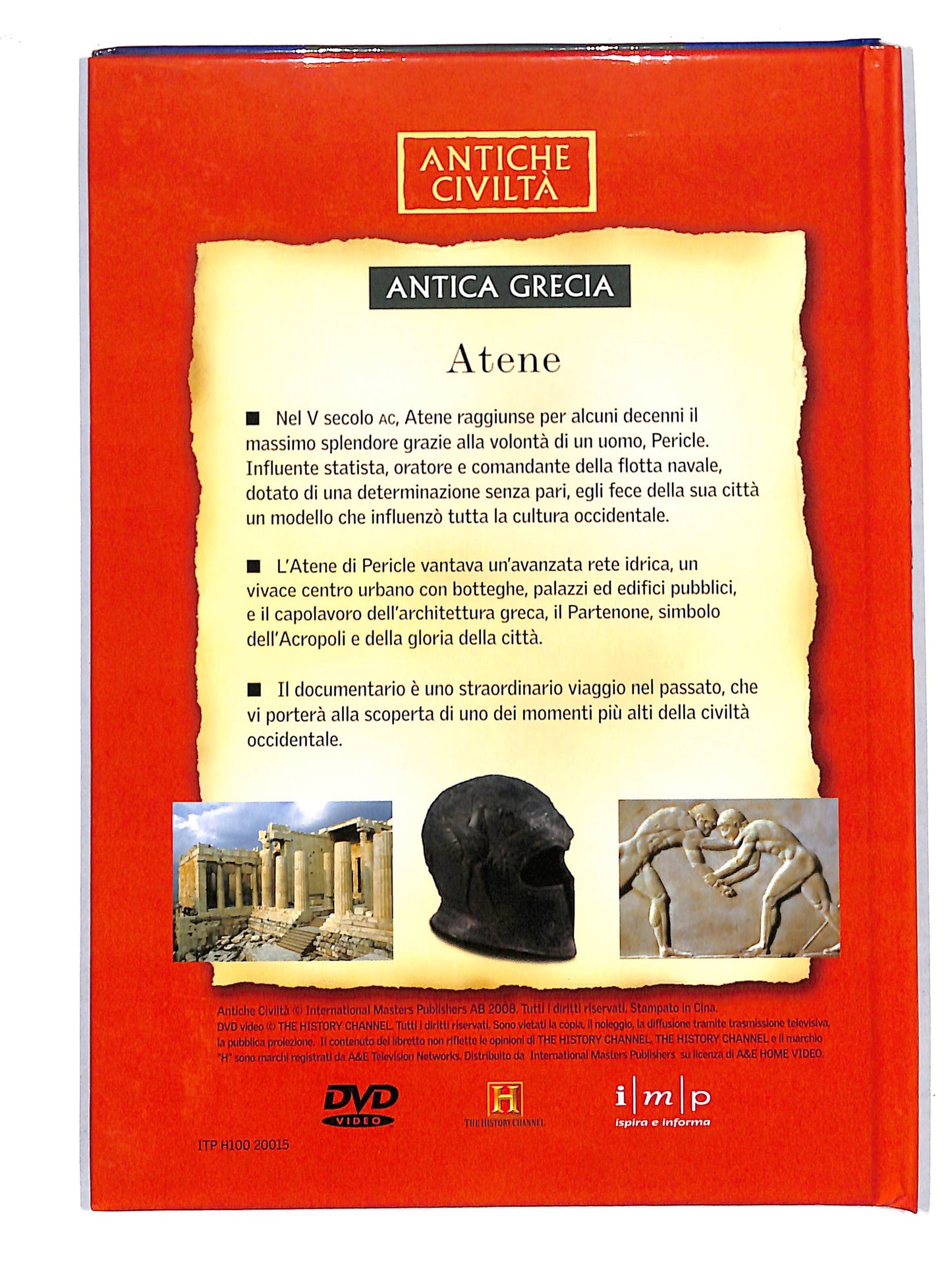 EBOND Atene una metropoli dell'antichita Digibook DVD DB688165