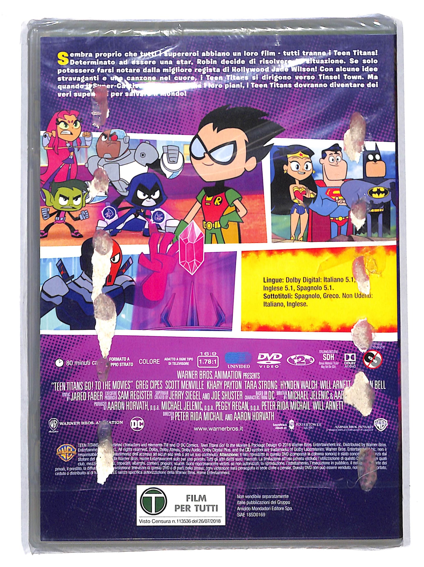 EBOND Teen Titans Go! - Il film EDITORIALE DVD DB688175