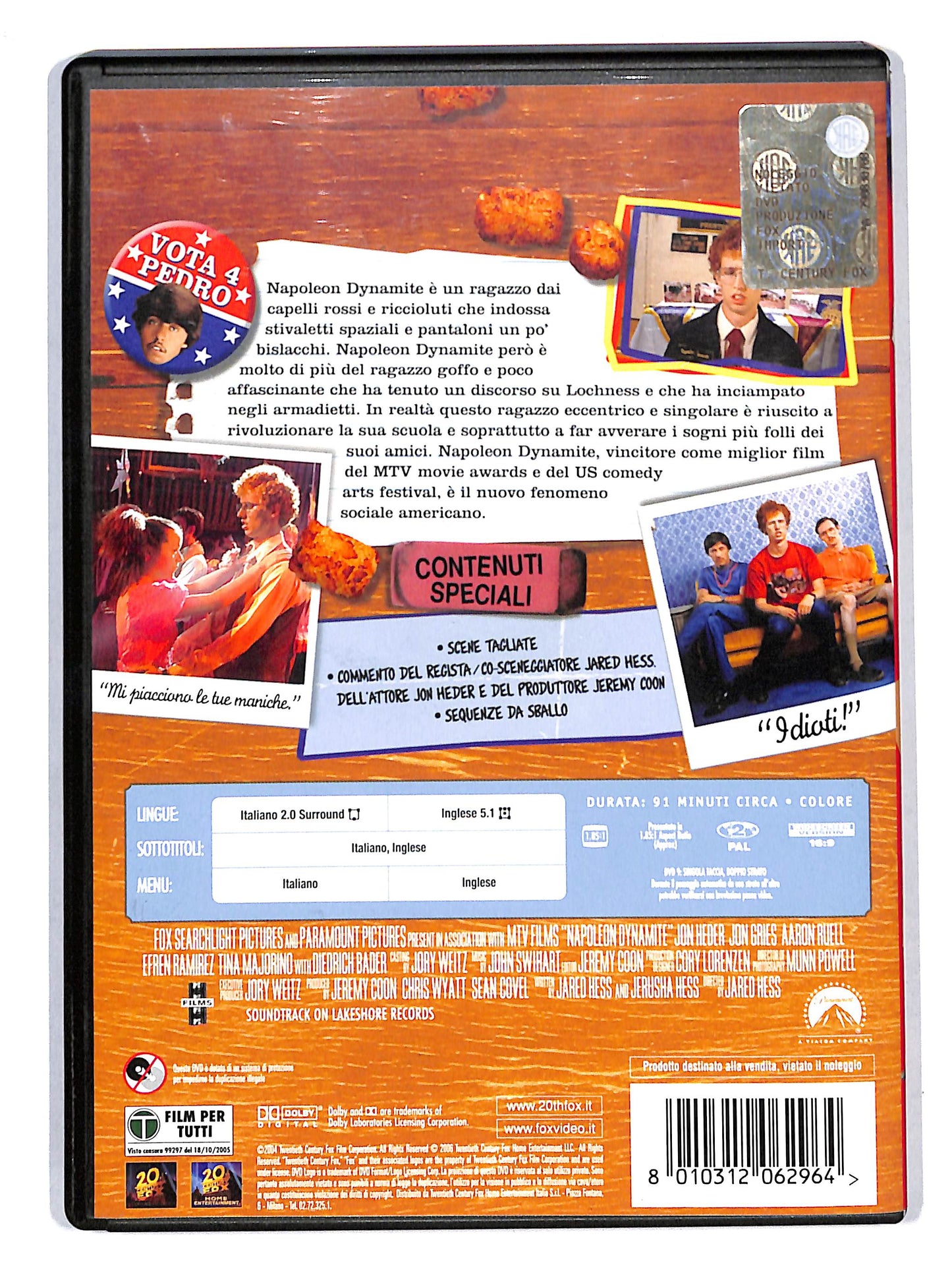 EBOND Napoleon dynamite DVD DB688179