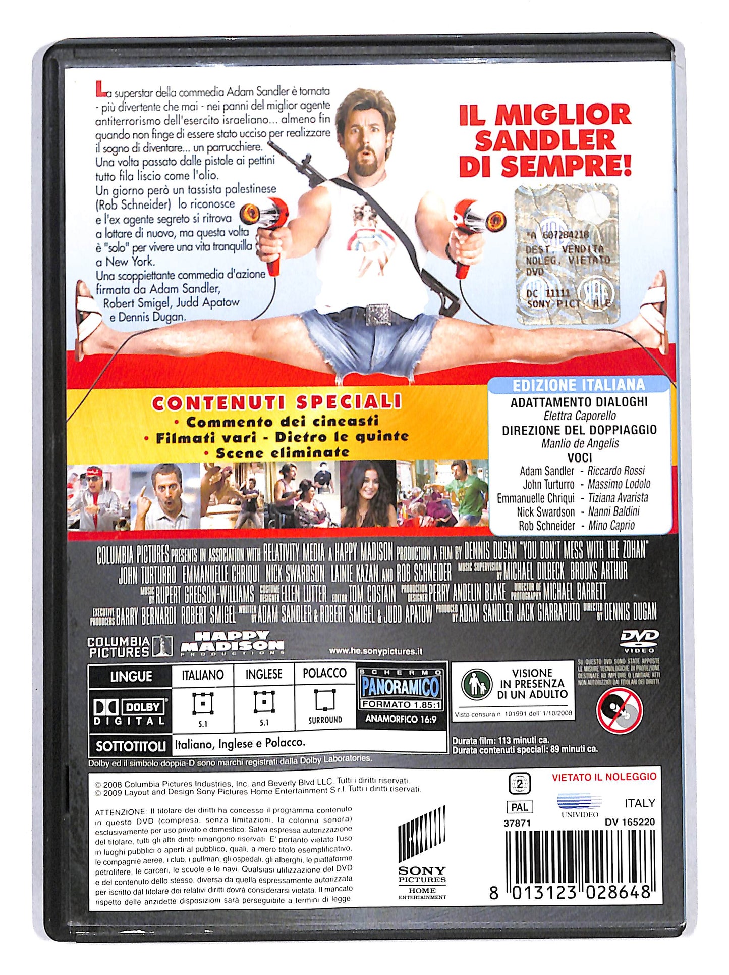 EBOND Zohan - Tutte le donne vengono al pettine DVD DB688424