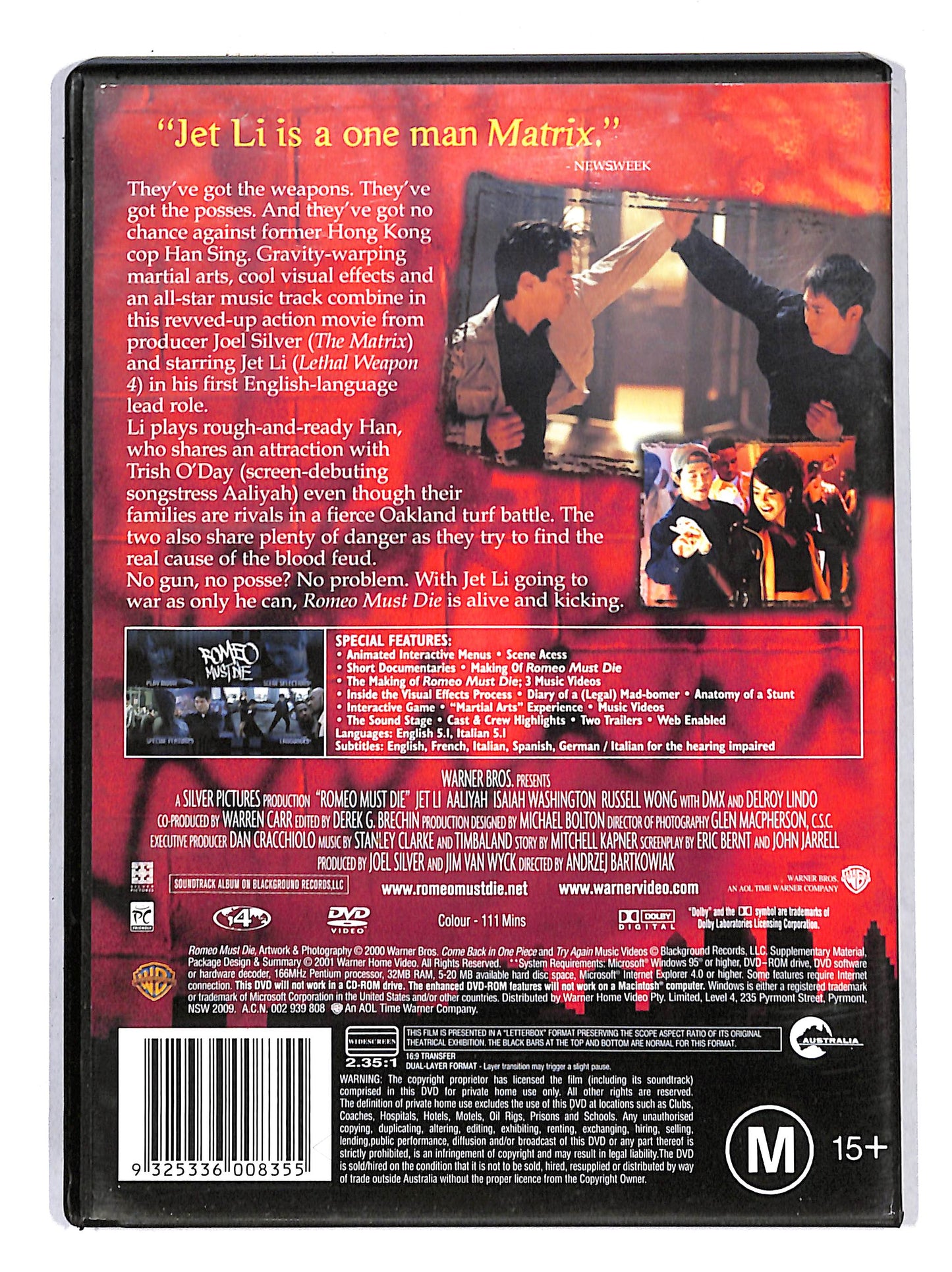 EBOND Romeo must die edizione UK DVD DB688430