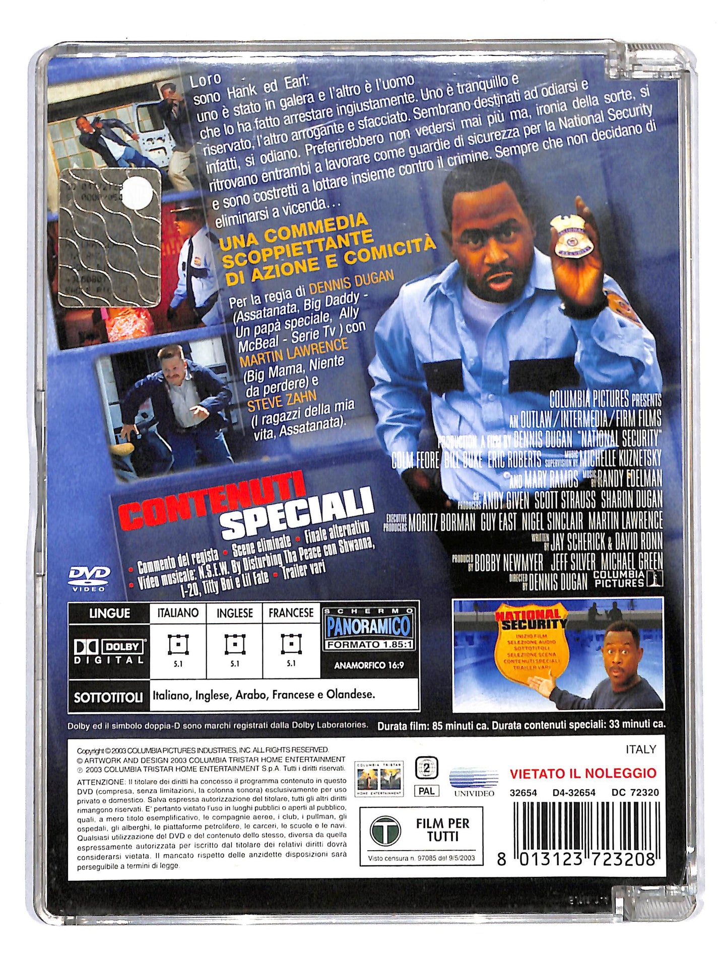 EBOND National Security - Sei in buone mani SJB DVD DB688432