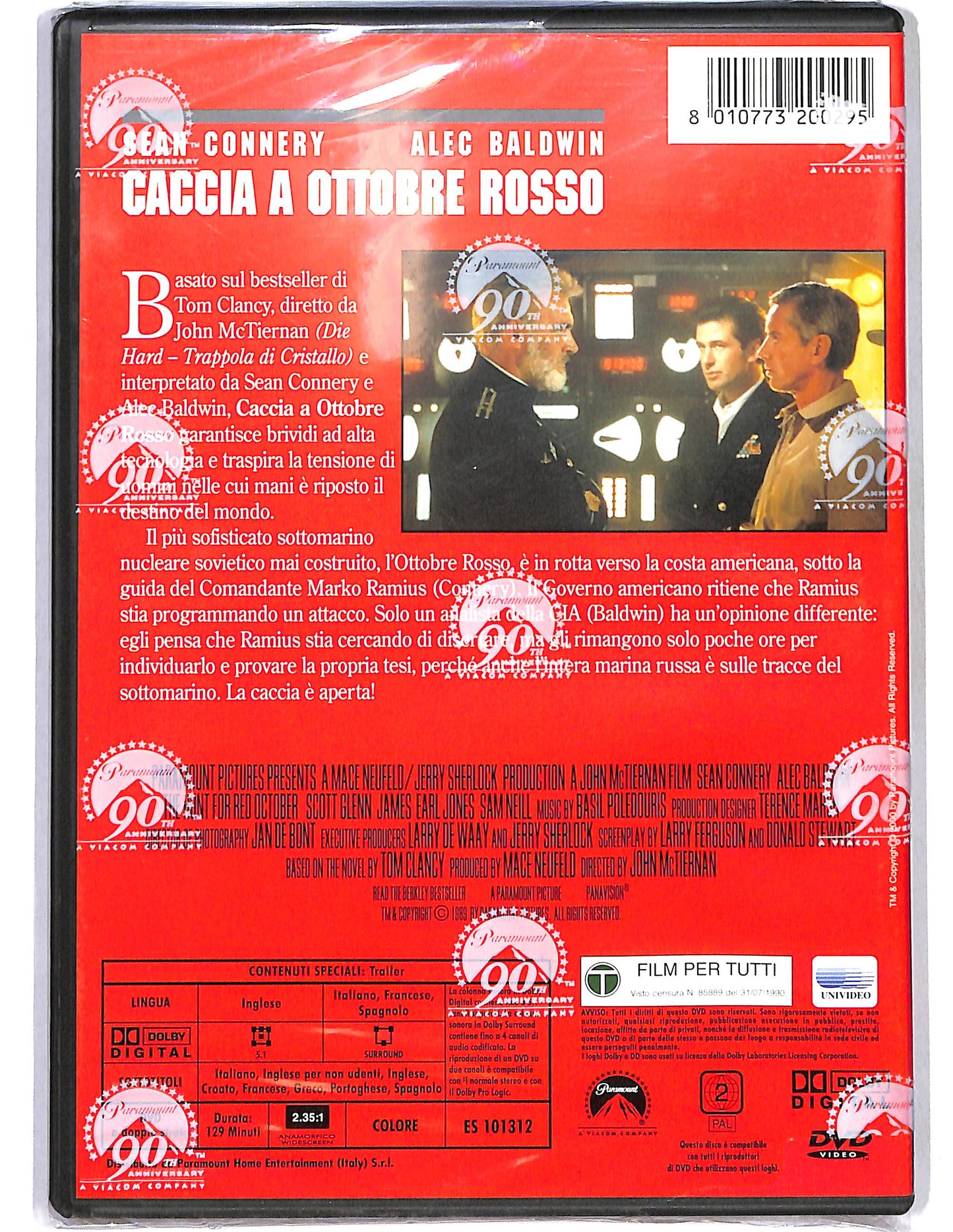 EBOND Caccia a Ottobre rosso DVD DB688818