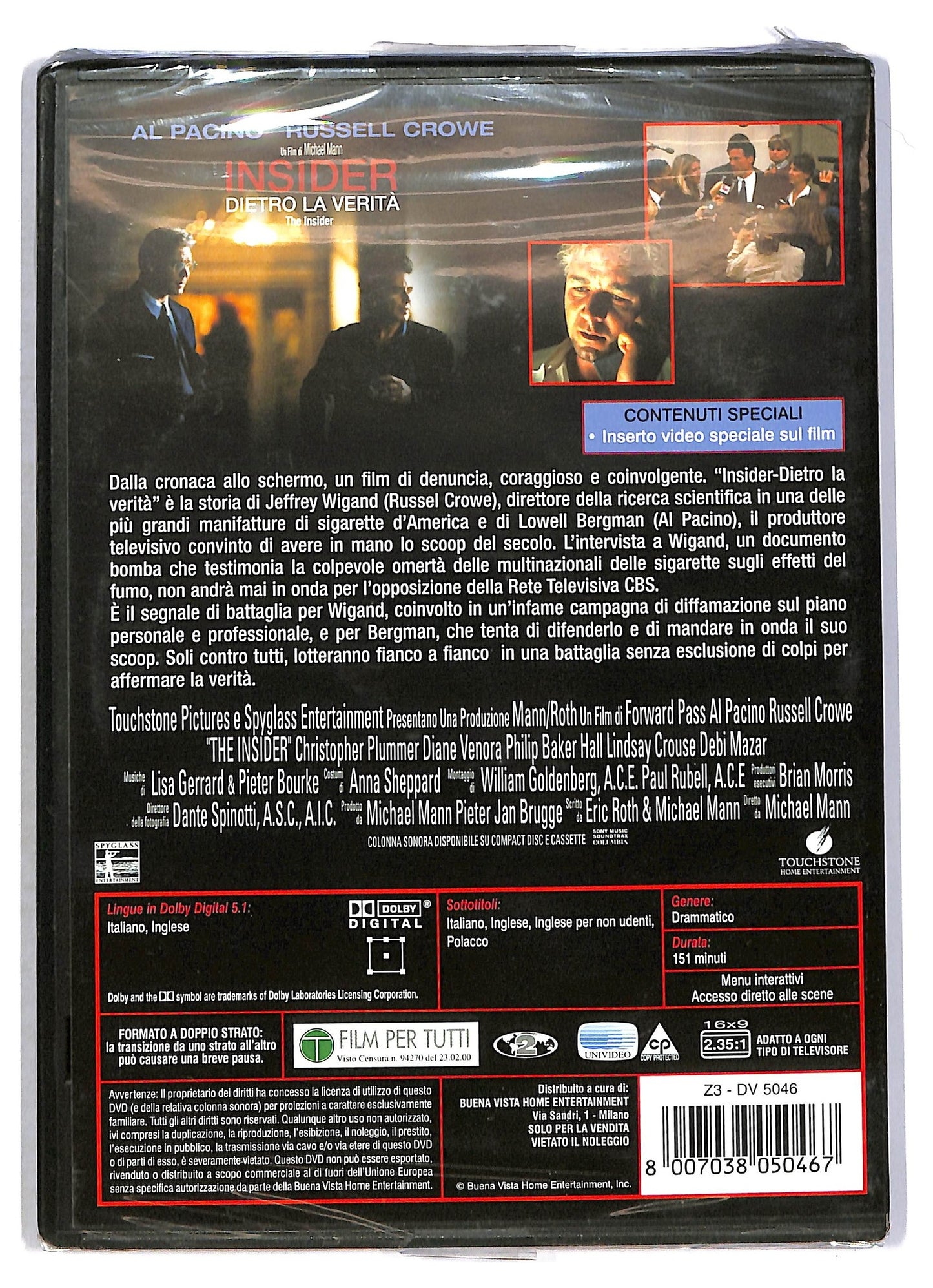 EBOND Insider - Dietro la verita DVD DB688908