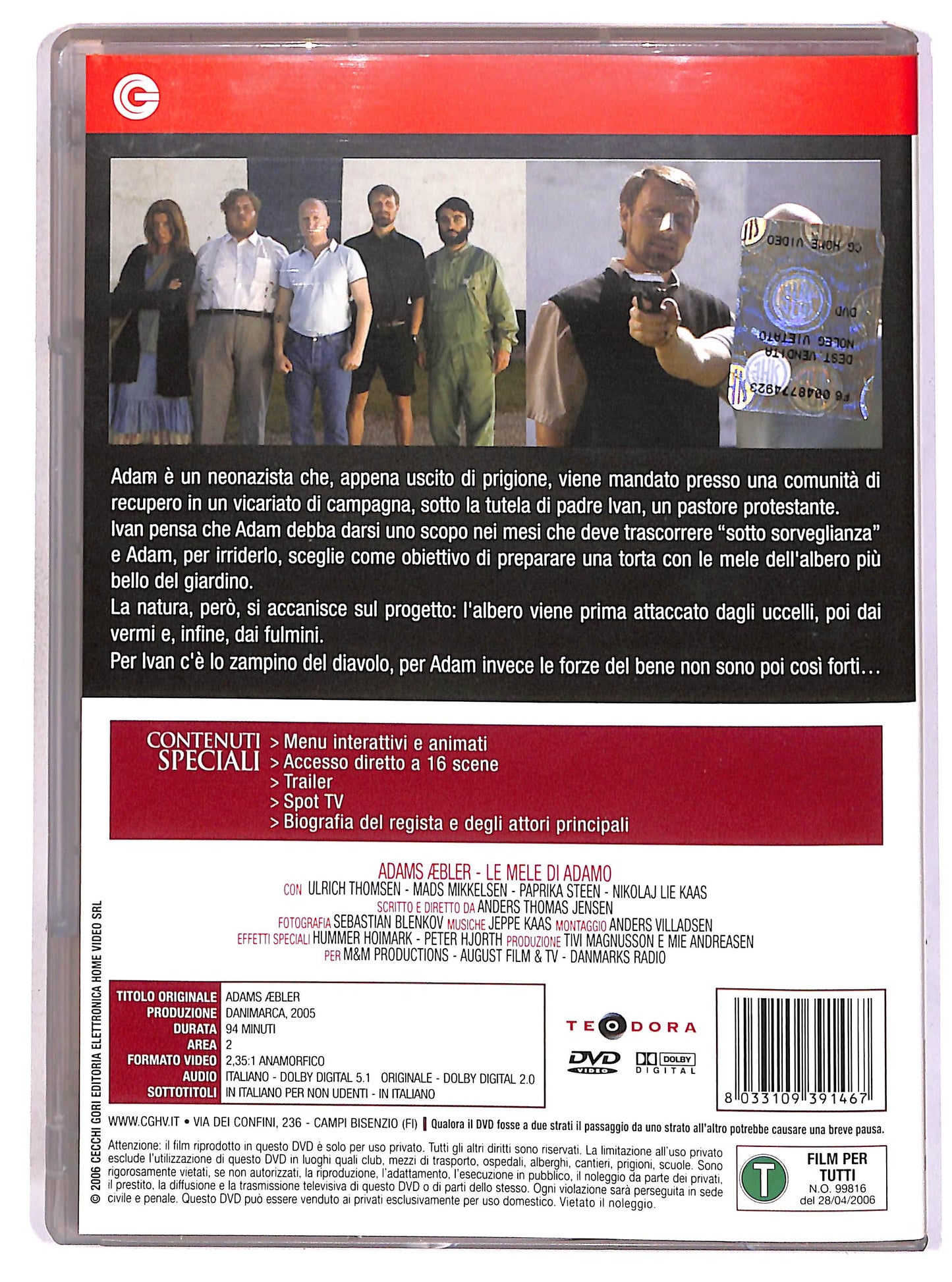 EBOND Le mele di Adamo DVD DB688911