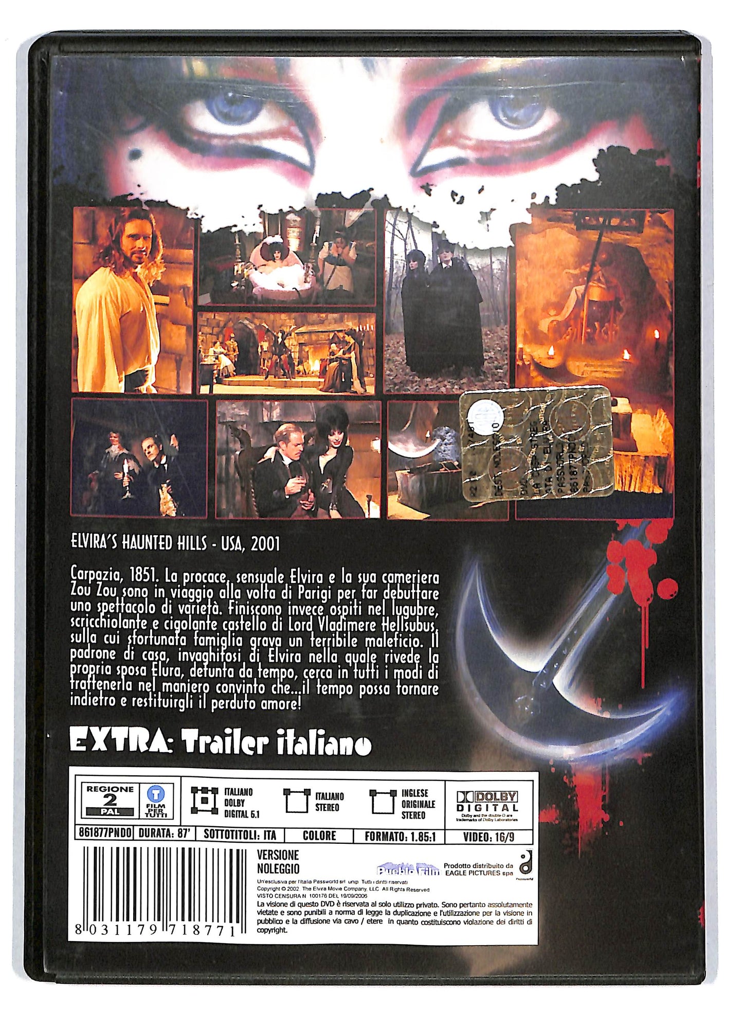 EBOND La casa stregata di Elvira DVD DB689134