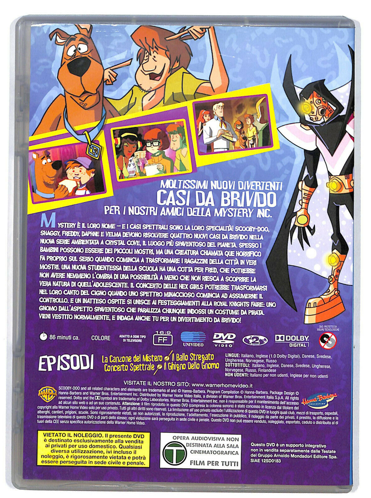 EBOND Scooby Doo Mystery Incorporated La Canzone Del Mistero DVD DB689152