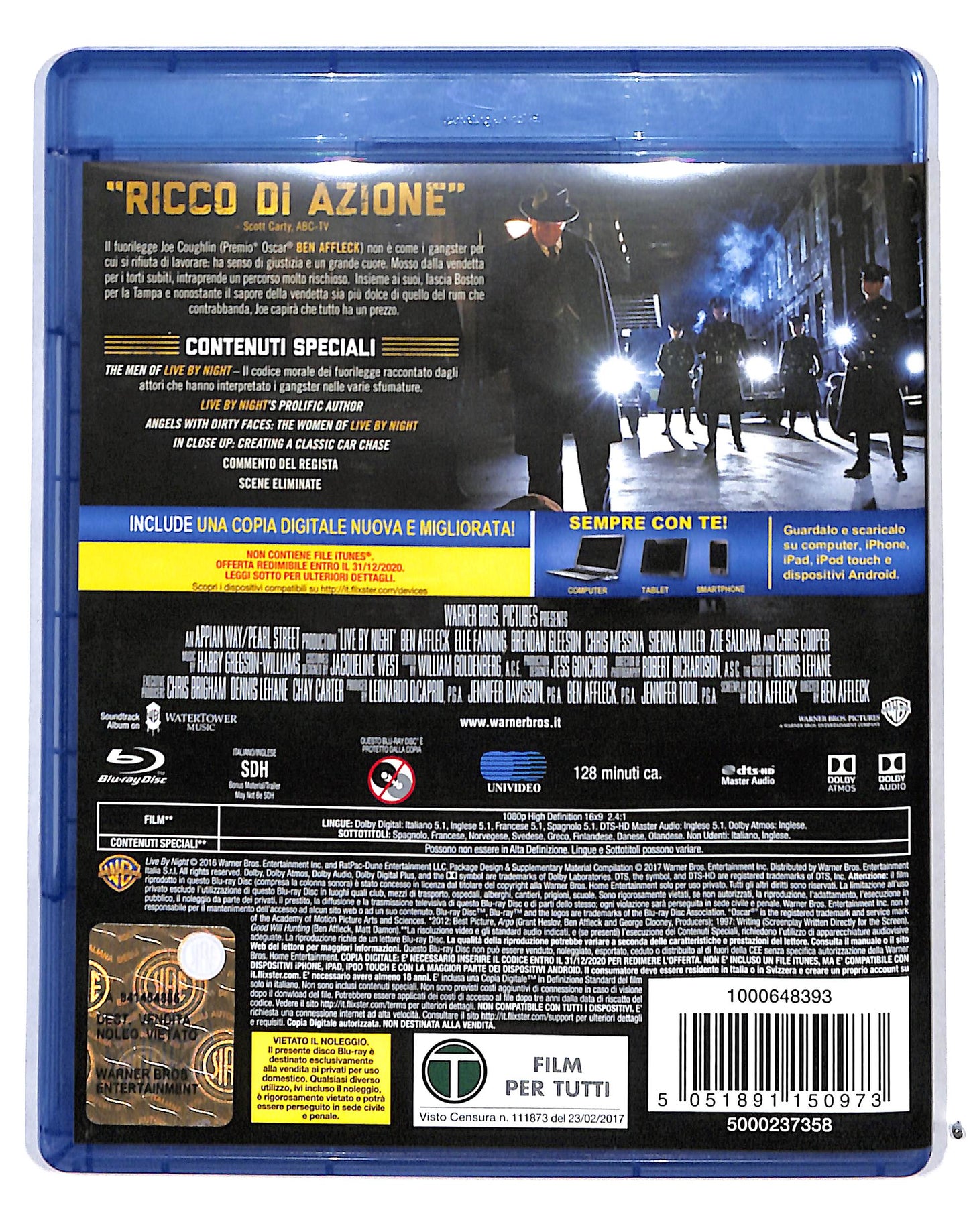 EBOND La legge della notte BLURAY BLURAY DB689207