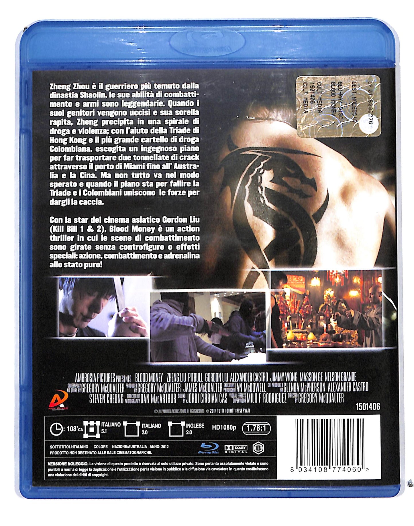 EBOND Blood Money BLURAY NOLEGGIO BLURAY DB689217