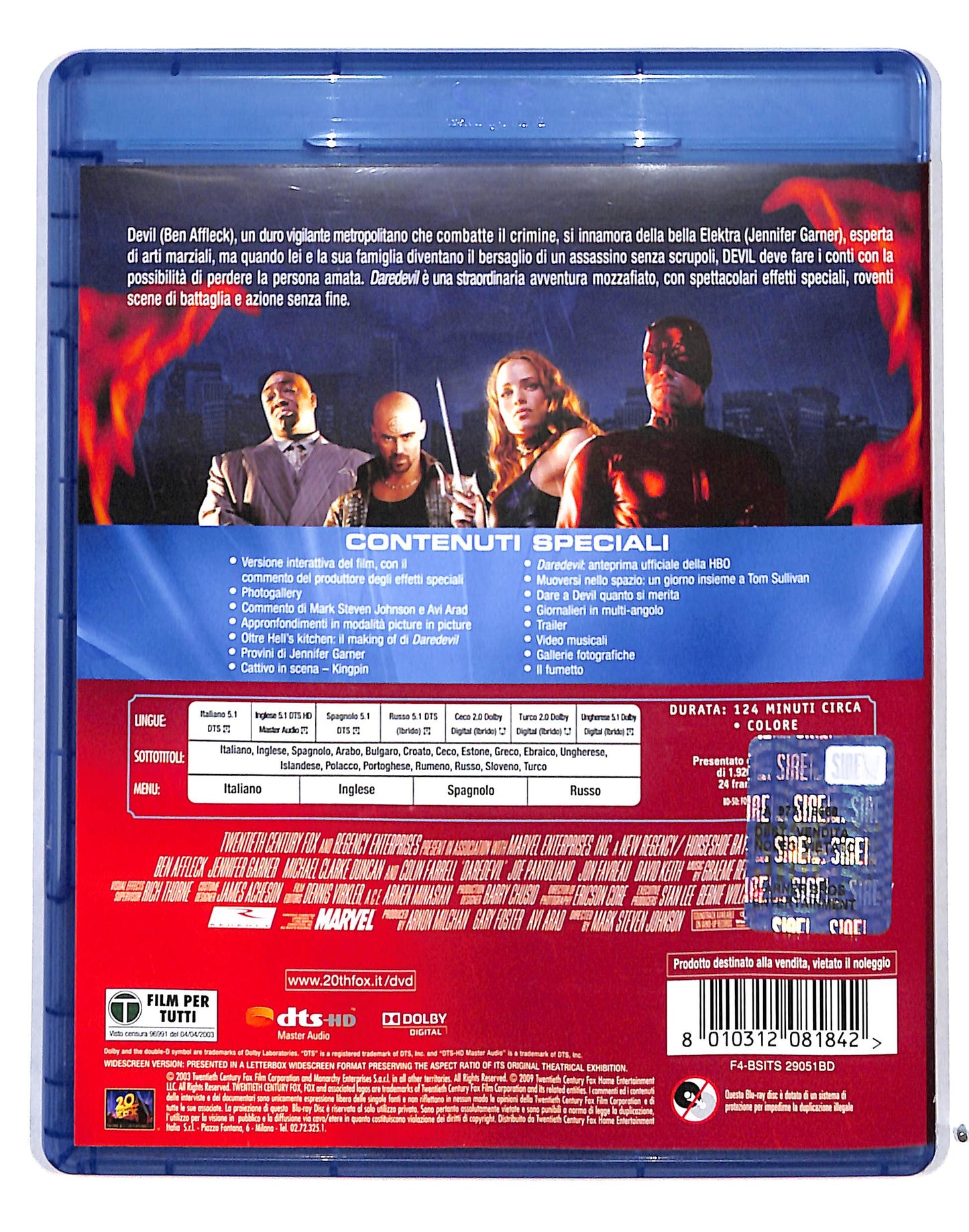 EBOND Daredevil BLURAY Director's Cut BLURAY DB689239