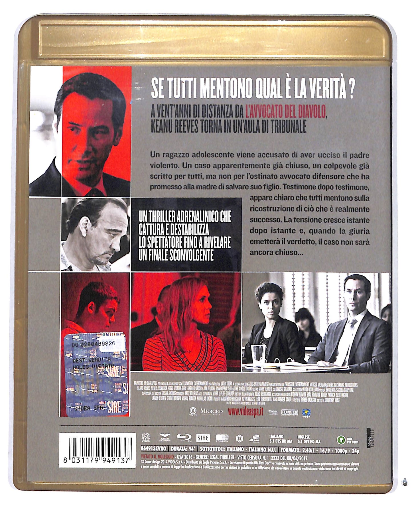 EBOND Una Doppia Verita' BLURAY NOLEGGIO BLURAY DB689275