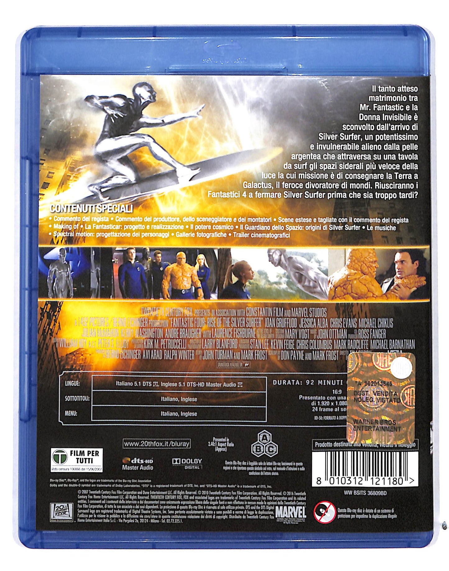 EBOND I Fantastici 4 E Silver Surfer BLURAY BLURAY DB689278