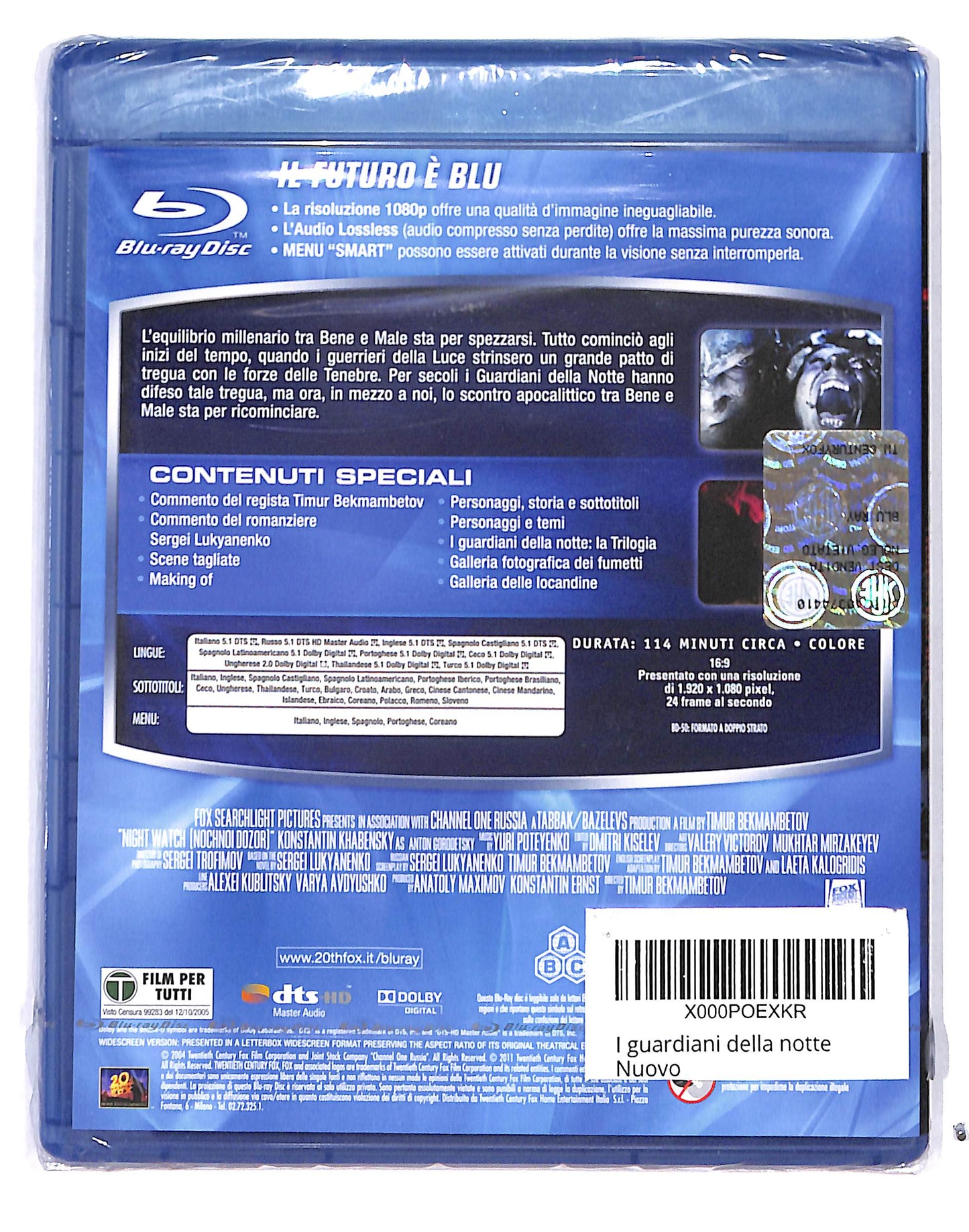 EBOND Night Watch i guardiani della notte BLURAY BLURAY DB689613