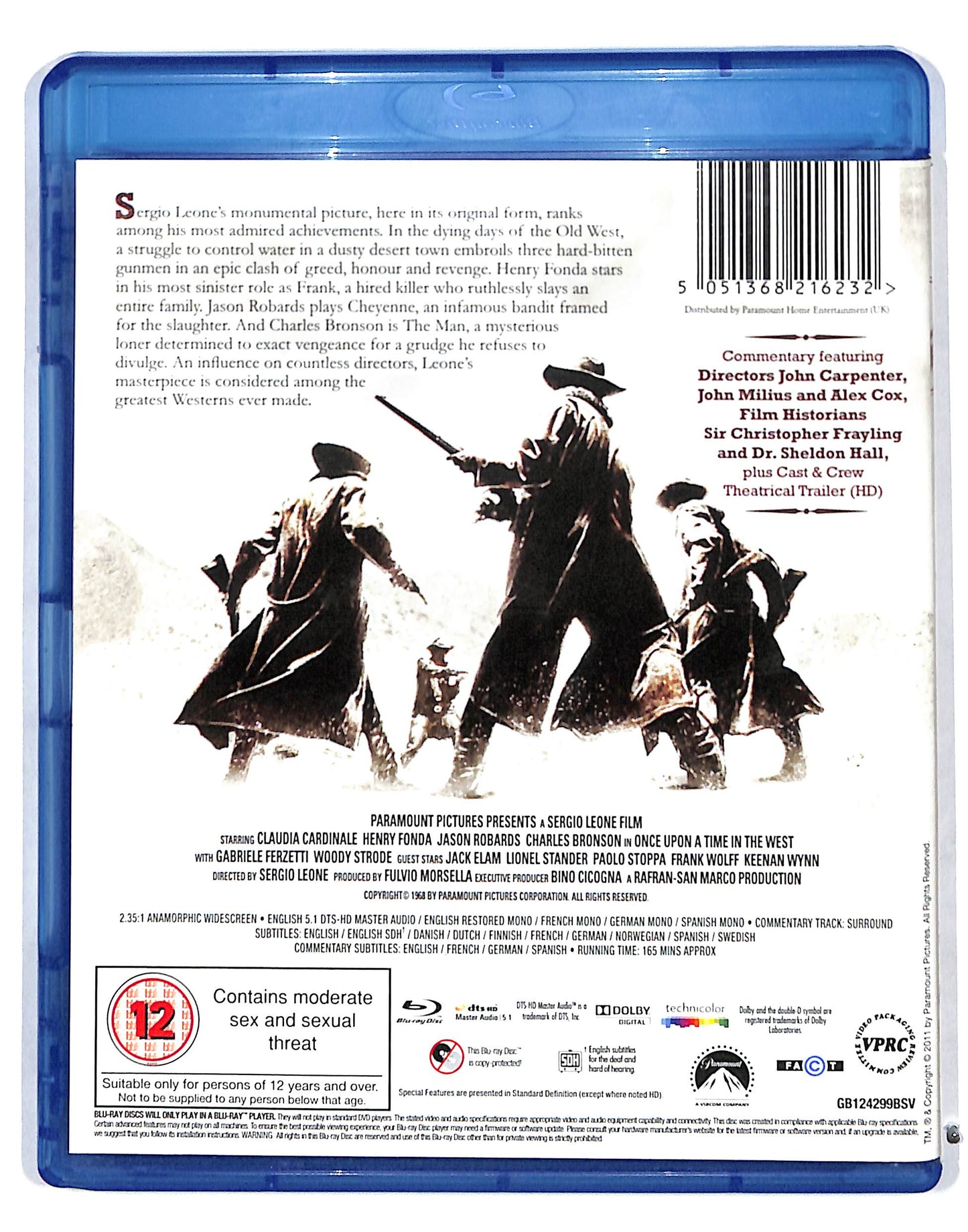 EBOND Once Upon A Time In The West BLURAY DB689666