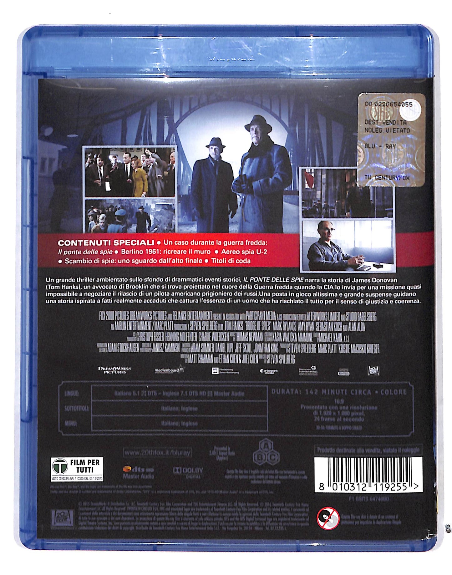 EBOND Il Ponte Delle Spie BLURAY BLURAY DB689706