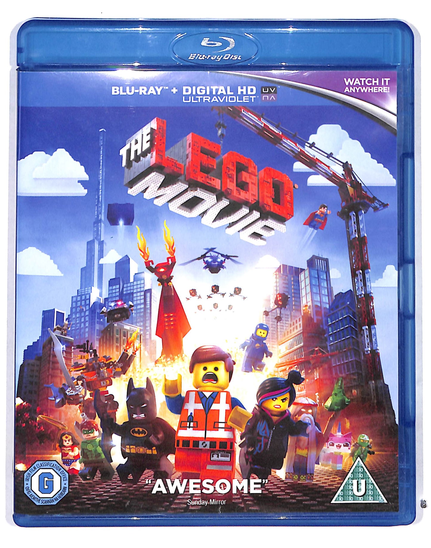 EBOND The Lego Movie +Digital hd ultraviolet Edizione UK BLURAY DB689707