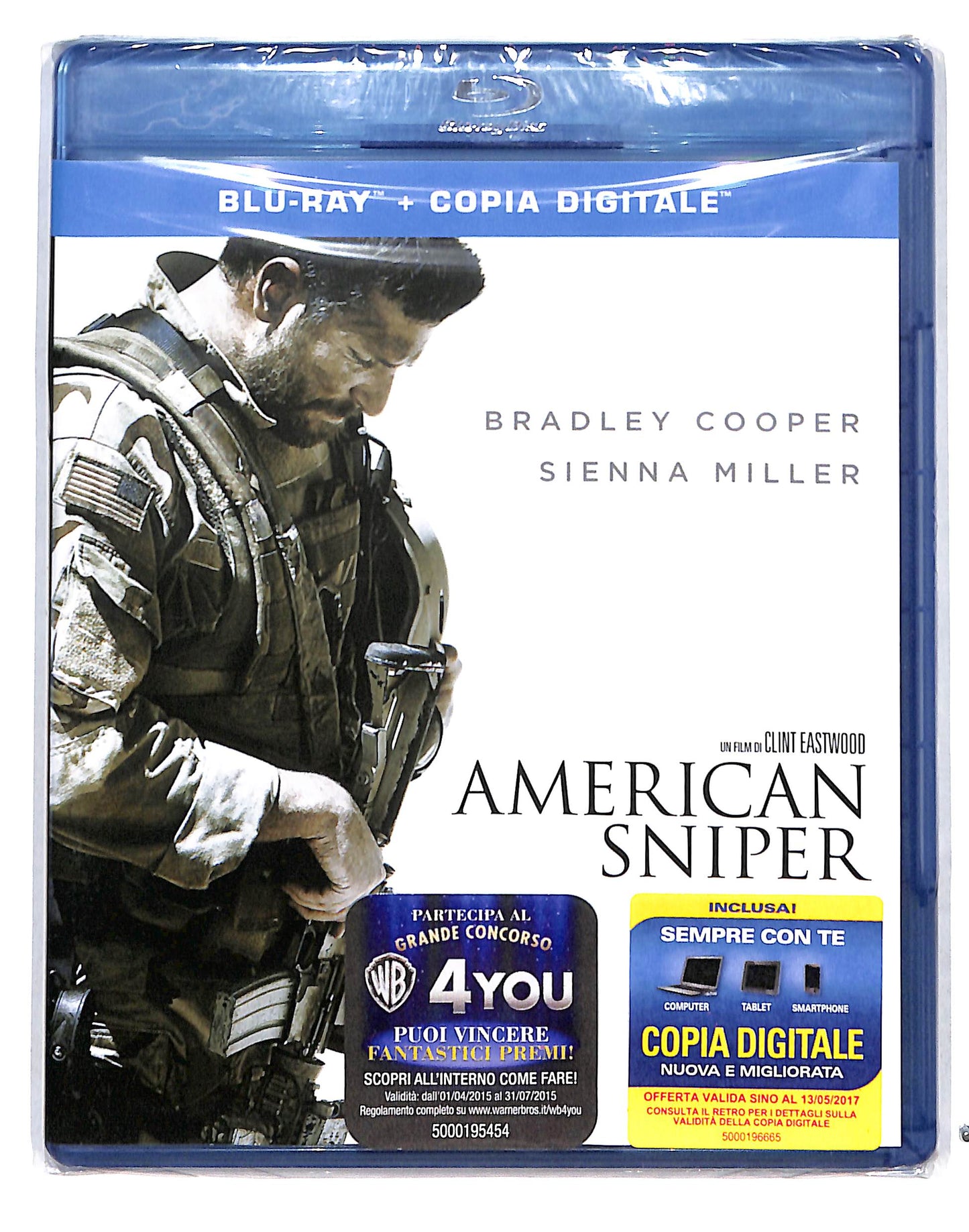 EBOND American Sniper BLURAY + COPIA DIGITALE BLURAY DB689780