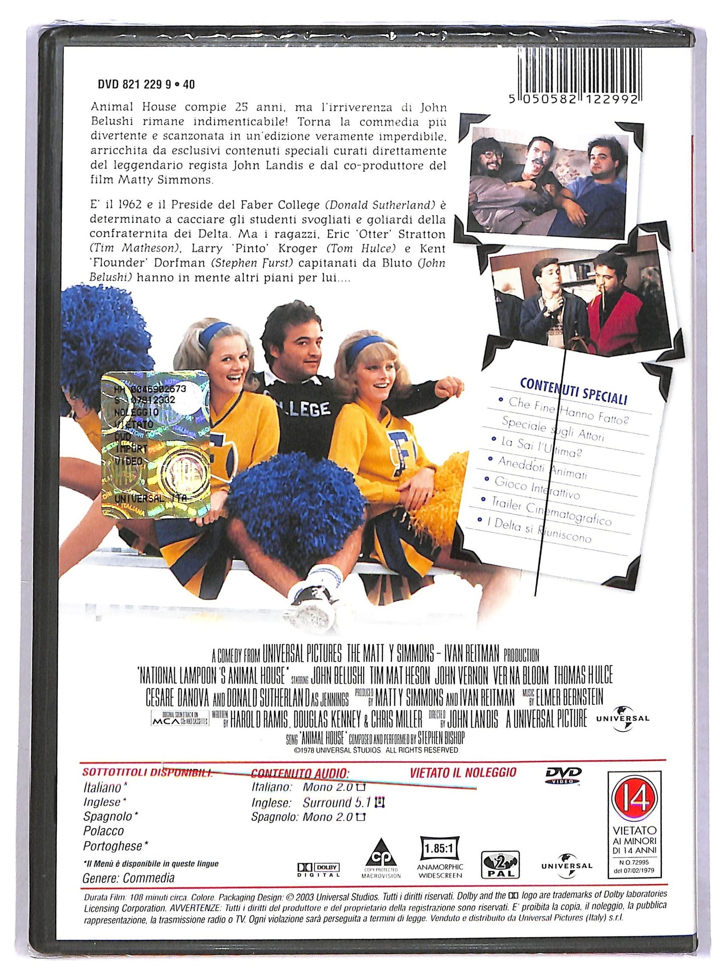 EBOND animal house DVD DB689834