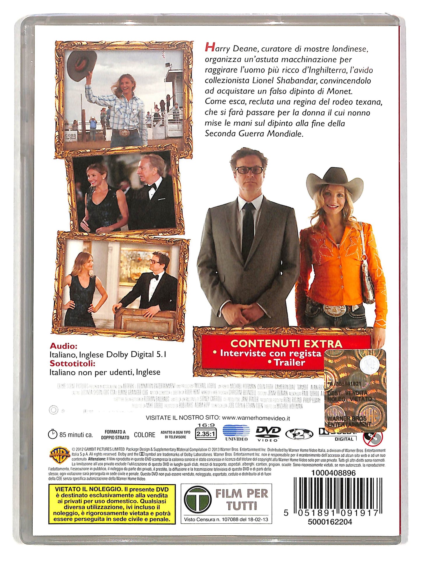 EBOND Gambit-Una truffa a regola d'arte DVD DB689845