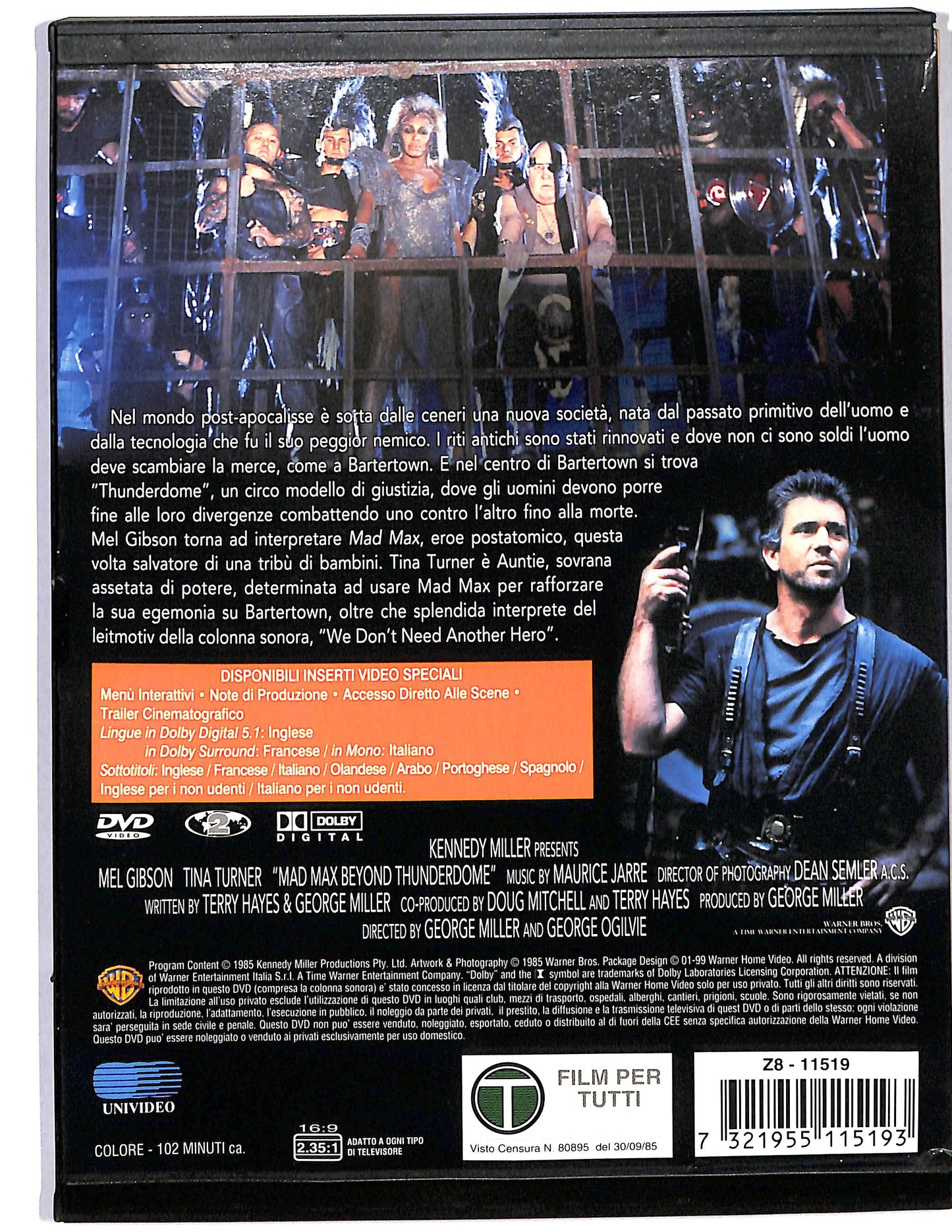 EBOND Mad Max SNAPPER DVD DB689860