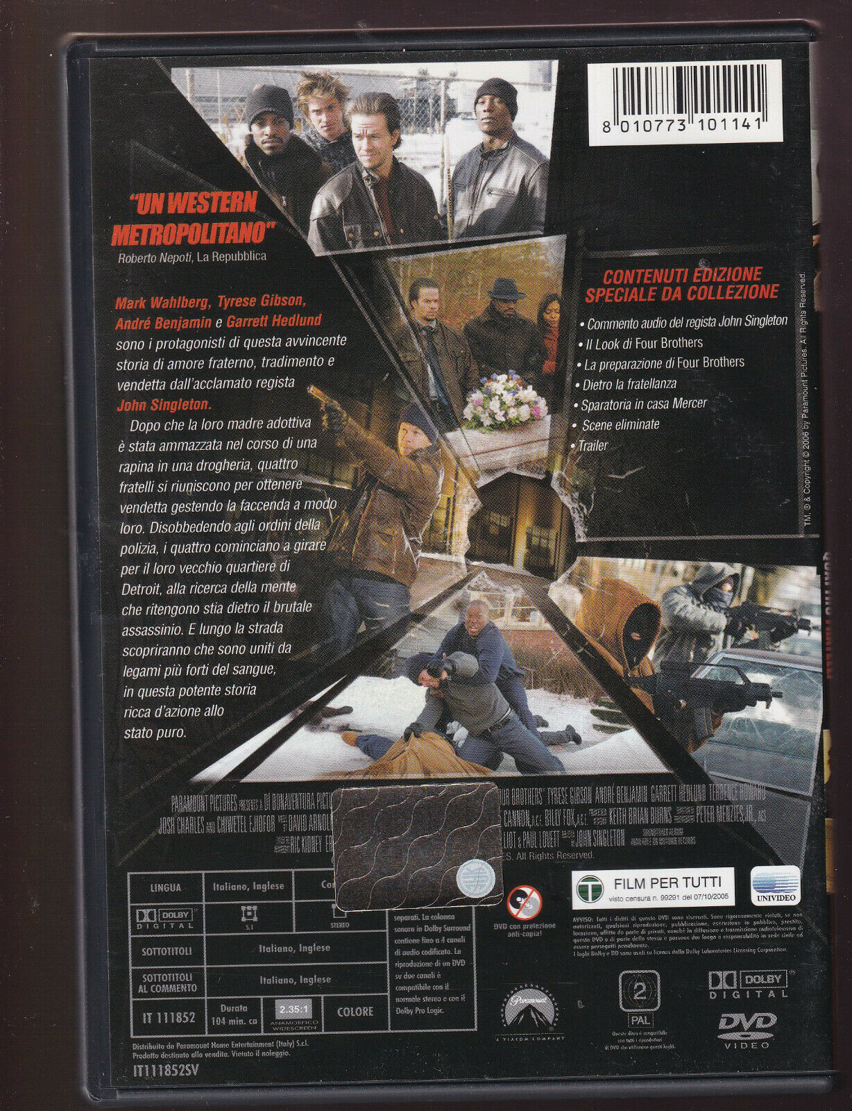 EBOND Four Brothers DVD DB690108