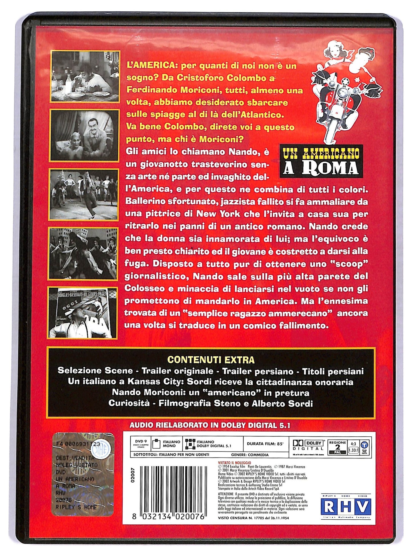EBOND Un americano a Roma DVD DB690139
