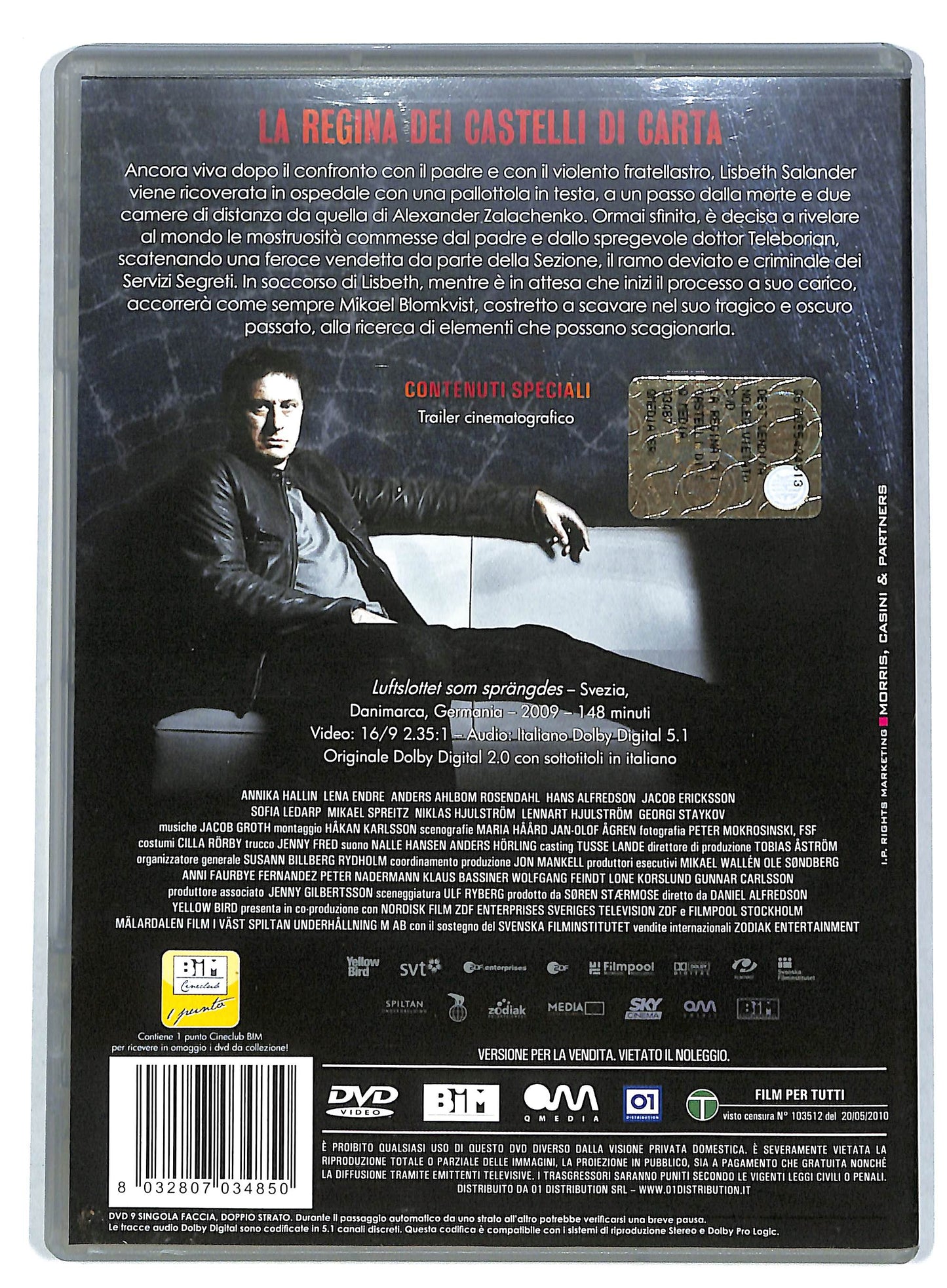 EBOND La regina dei castelli di carta DVD DB690154