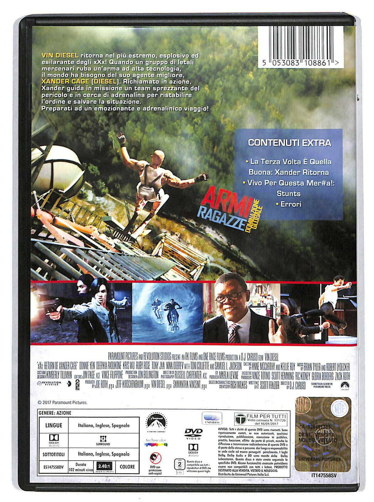 EBOND Xxx. Il Ritorno Di Xander Cage DVD DB690259