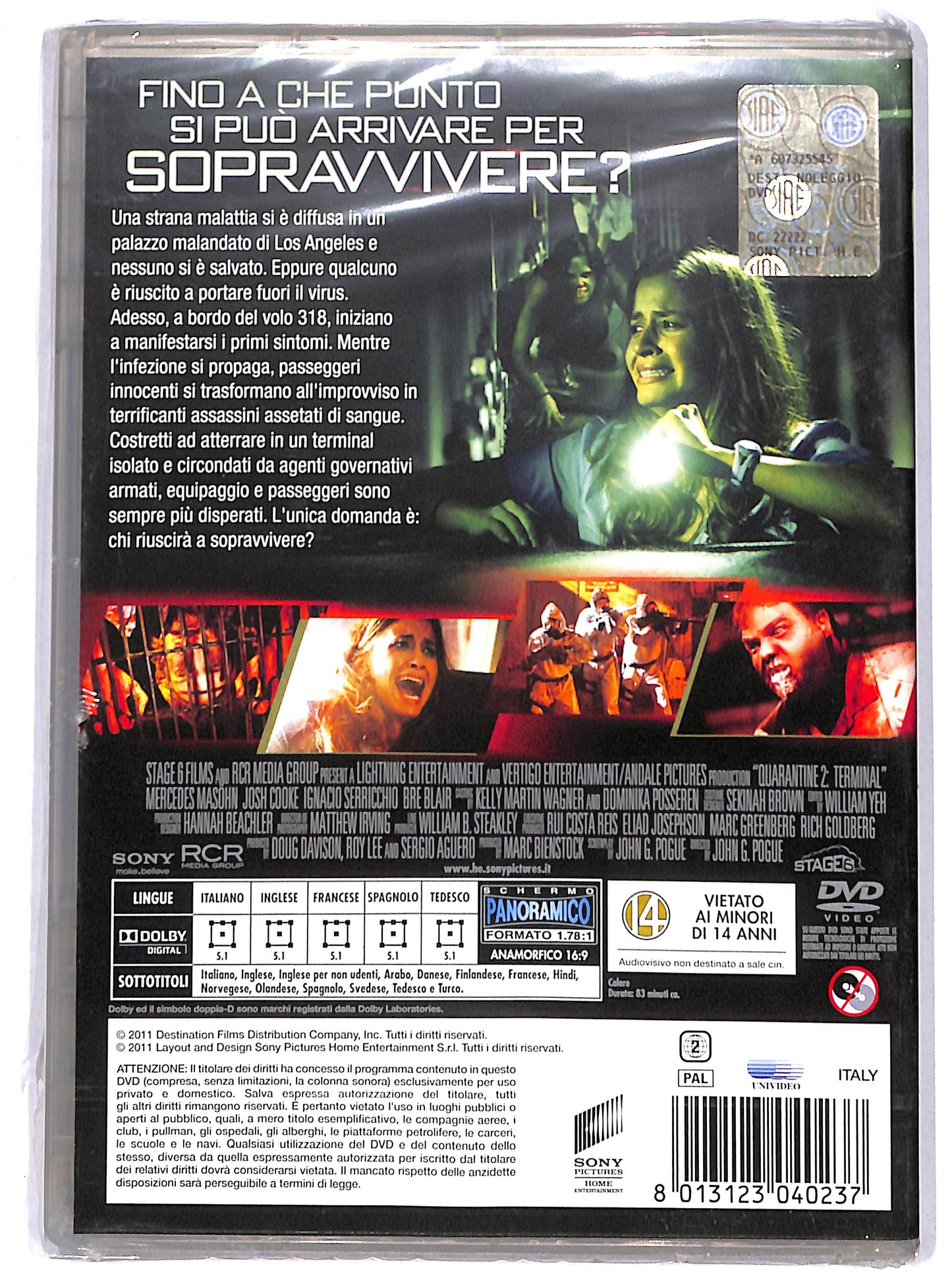 EBOND Quarantena 2 NOLEGGIO DVD DB690263