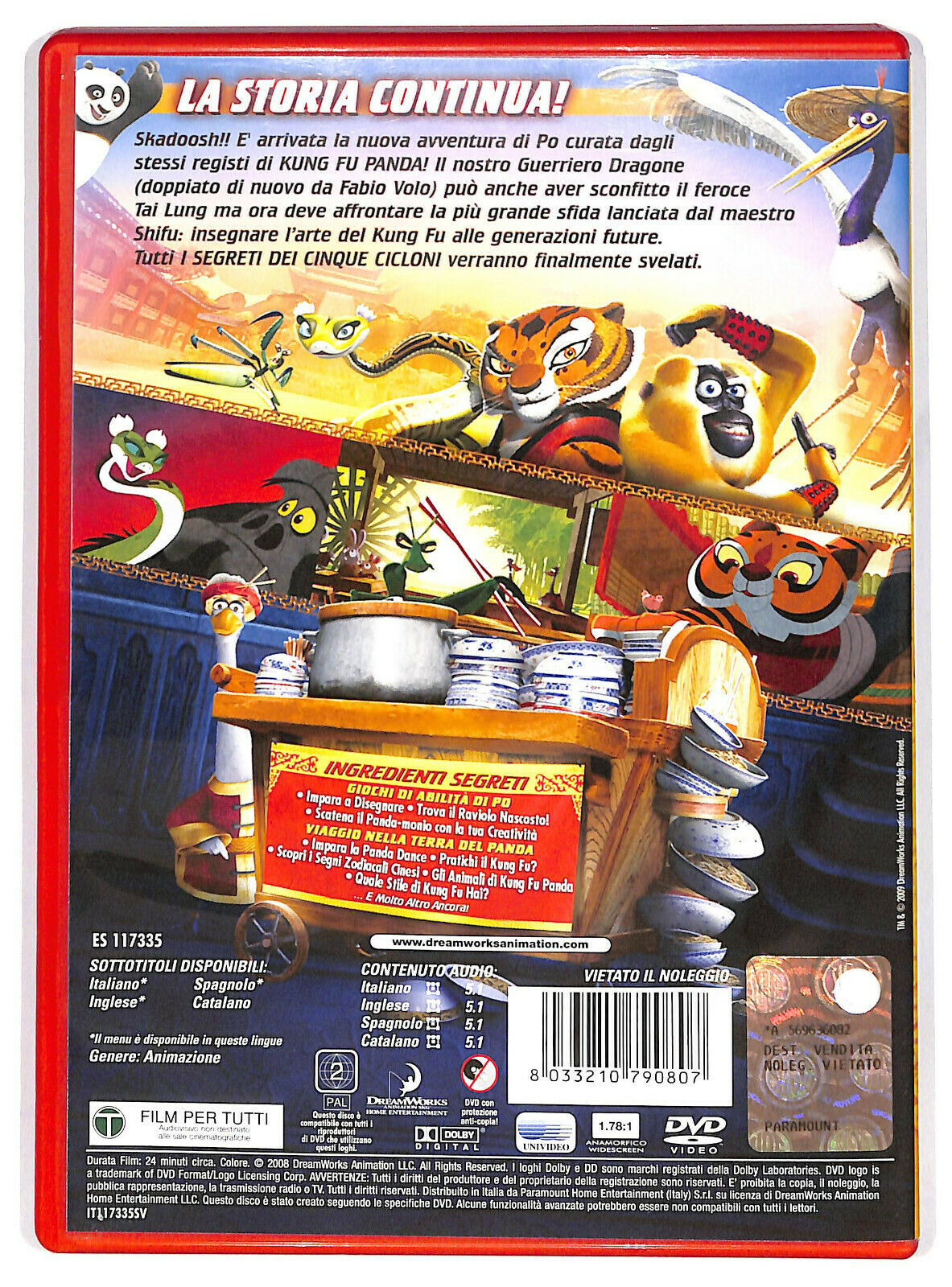 EBOND I Segreti Dei Cinque Cicloni DVD DB690301