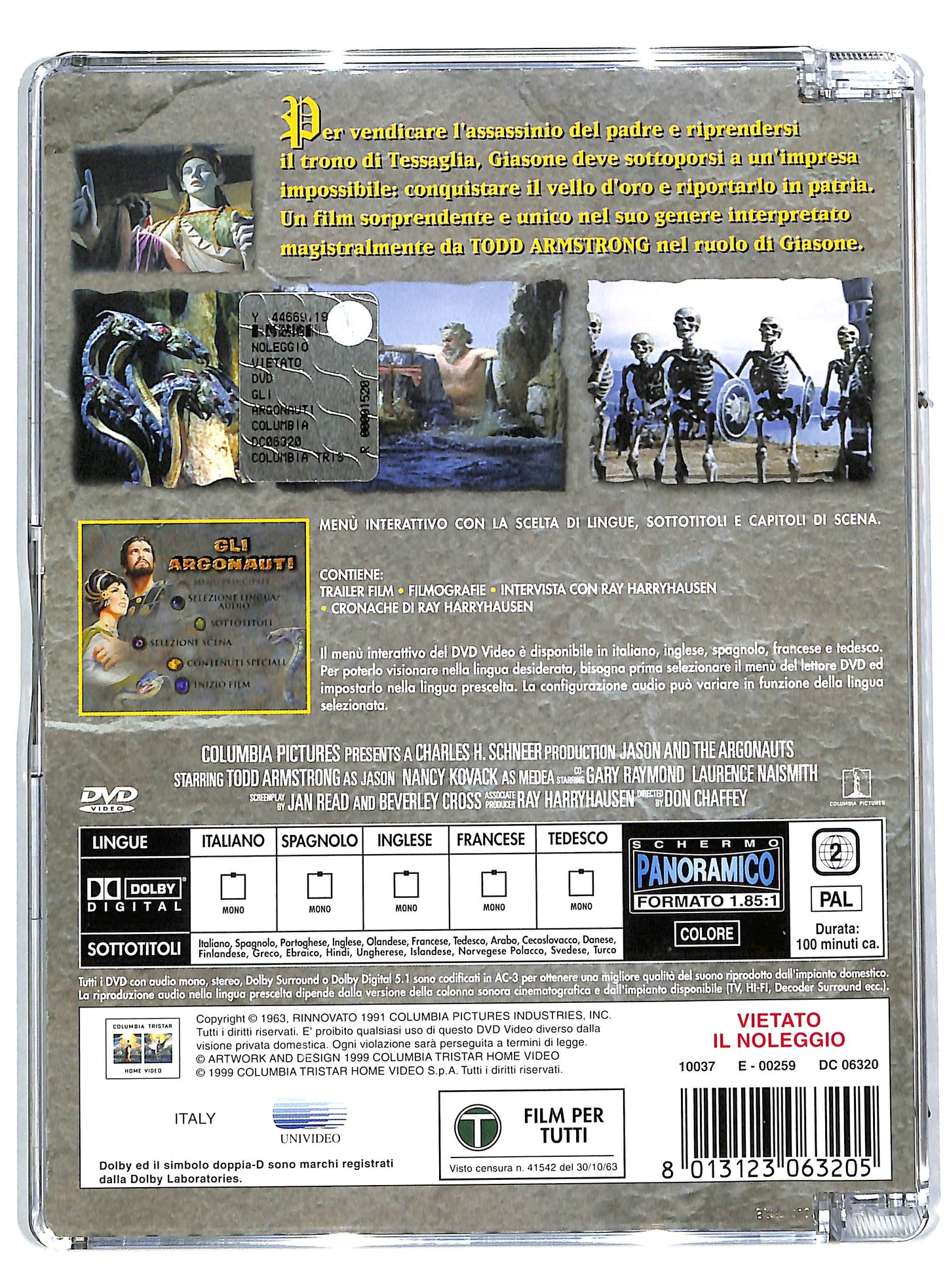 EBOND Gli Argonauti SJB DVD DB690312