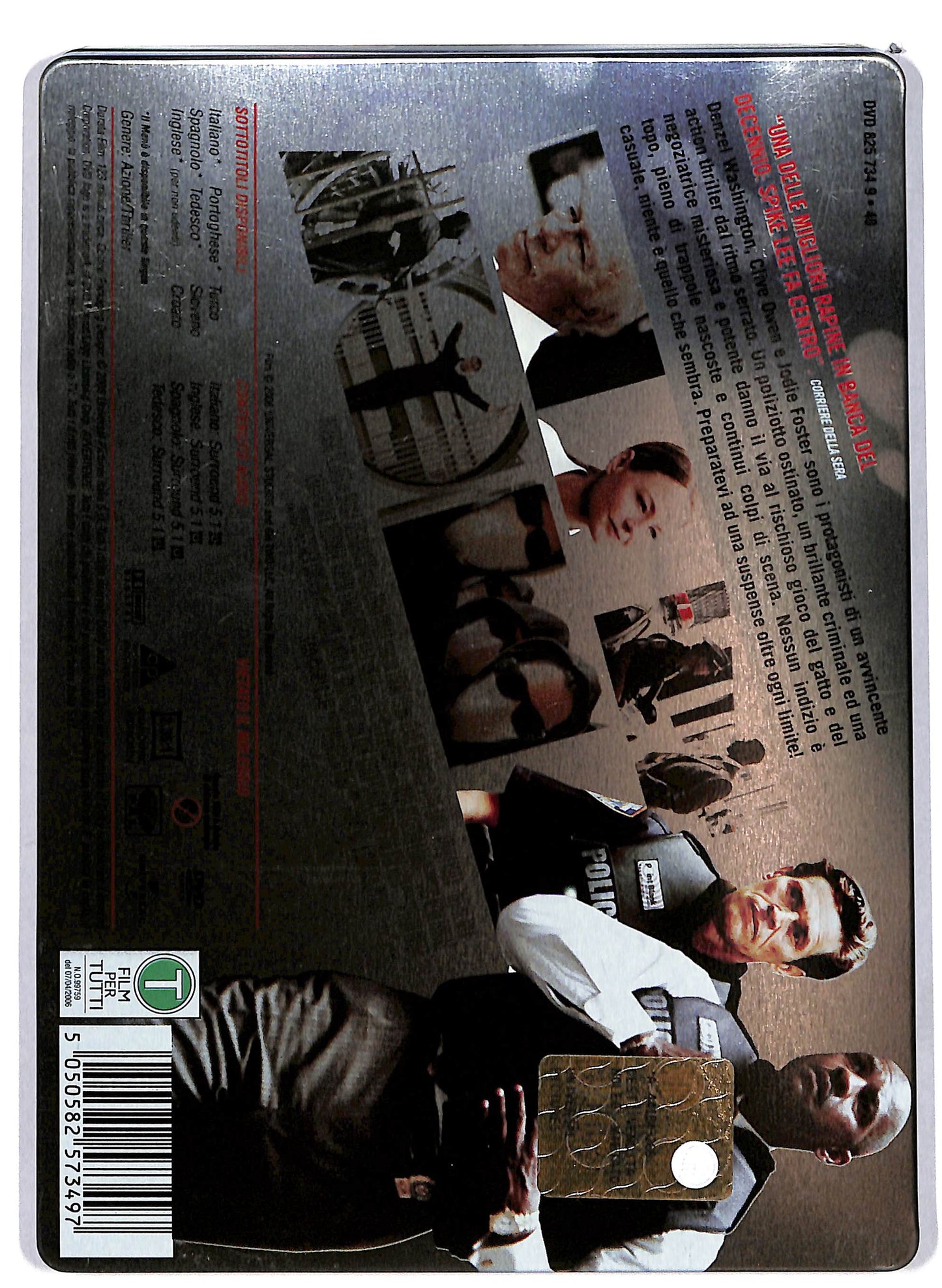 EBOND Inside Man Steelbook DVD DB690359