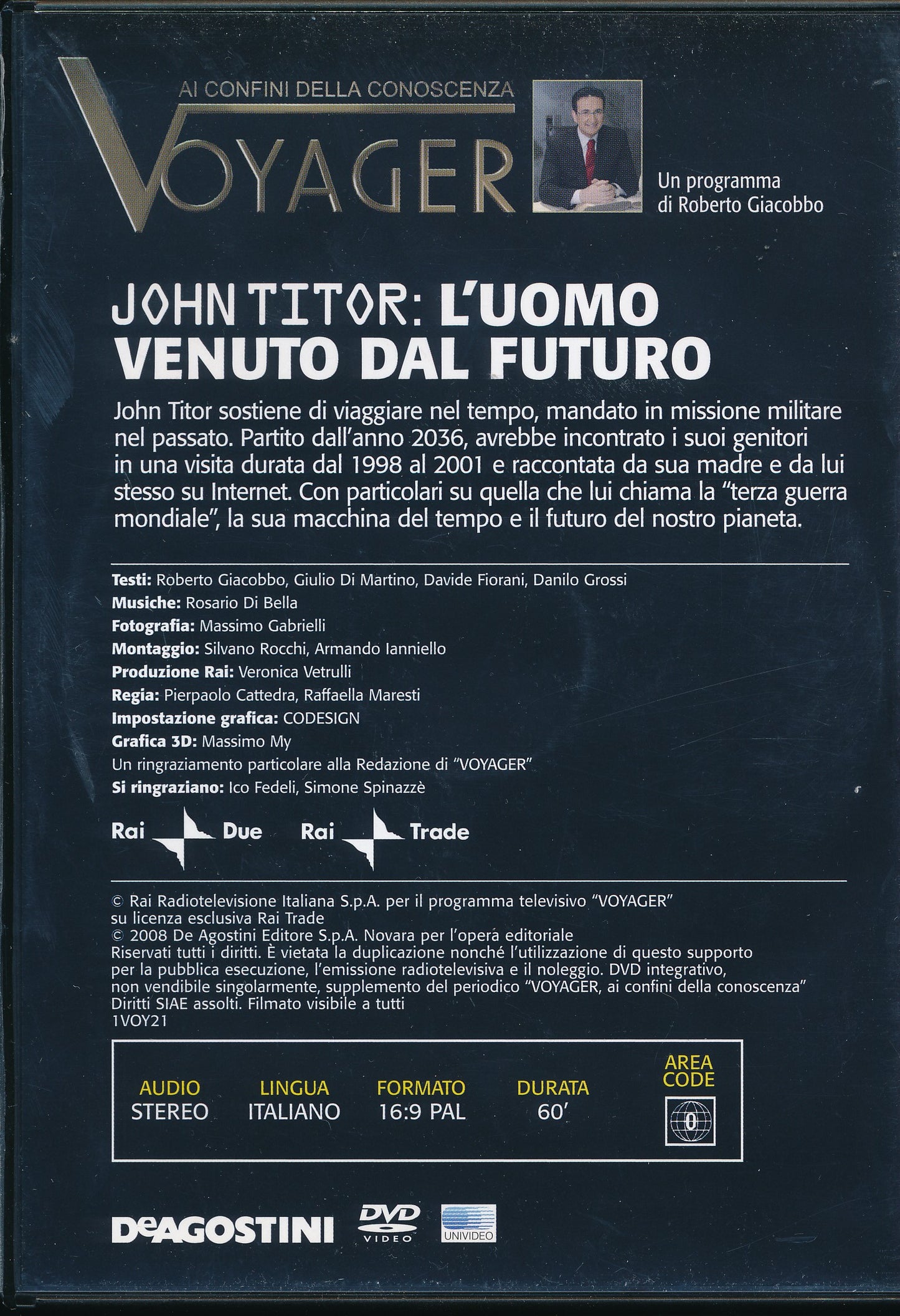 EBOND John Titor l'uomo venuto dal futuro - Voyager DVD DB690603