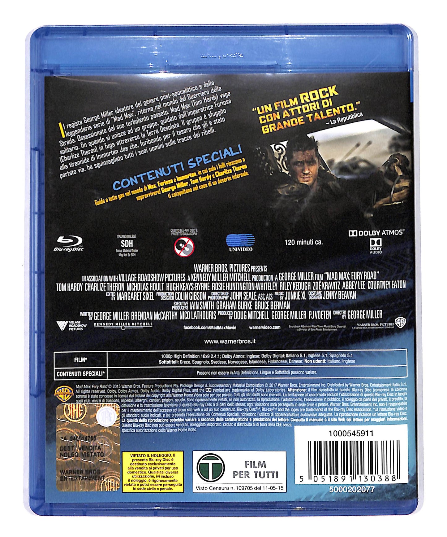 EBOND Mad Max: Fury Road BLURAY DB690719