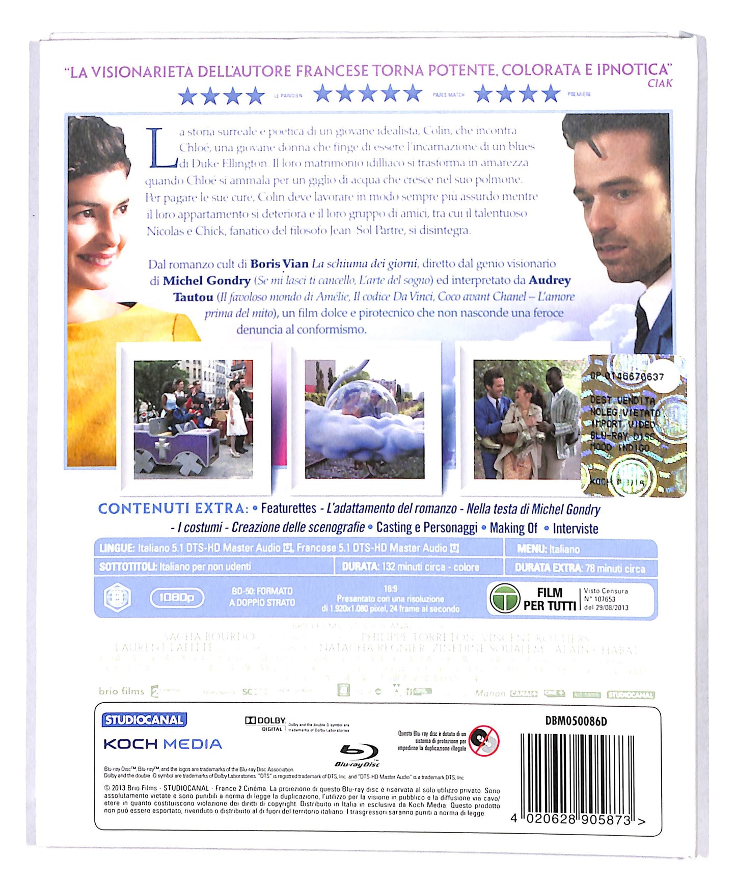 EBOND Mood Indigo Collector's HD Edition + Booklet BLURAY DB690741