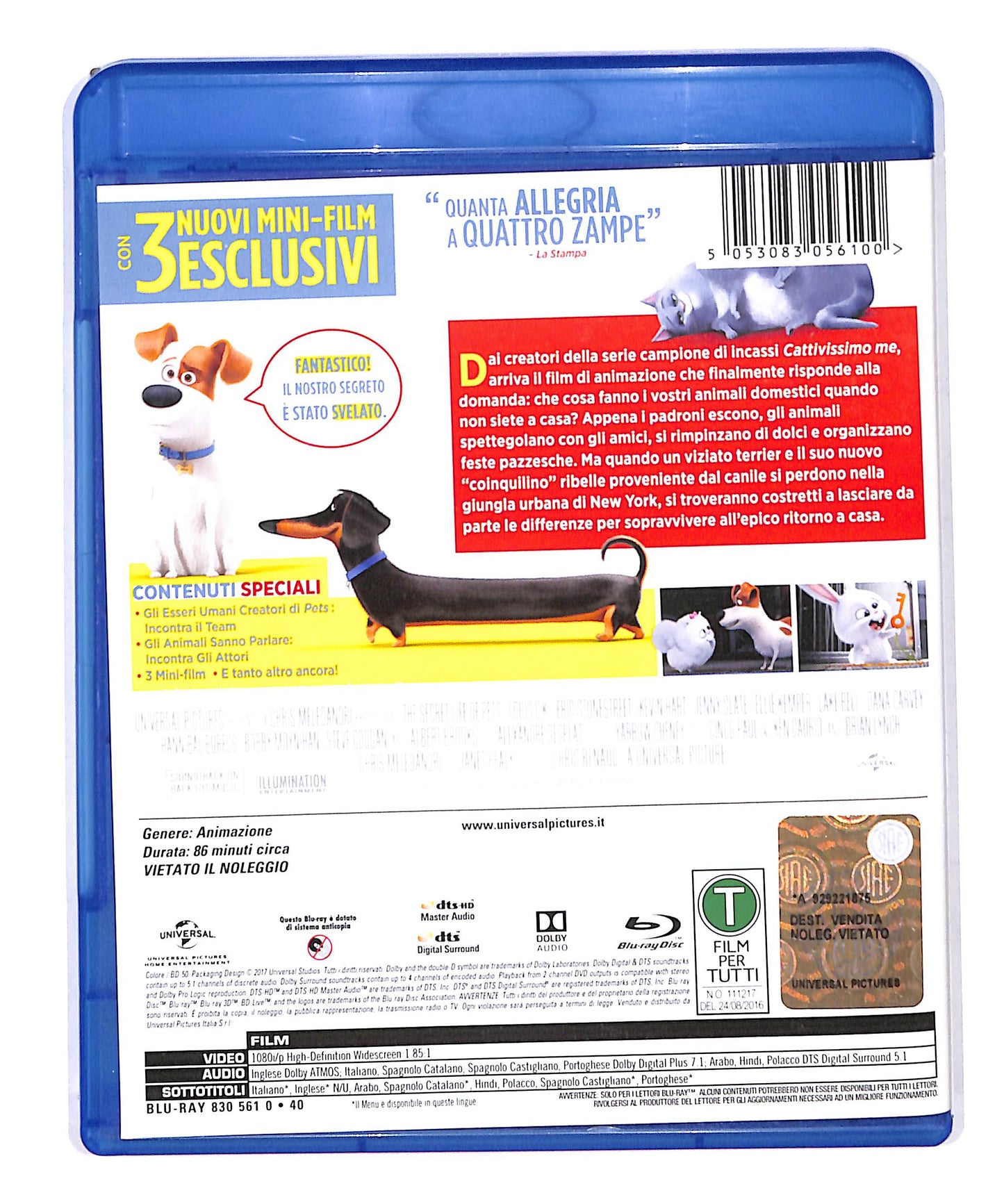 EBOND Pets: Vita Da Animali BLURAY DB690745