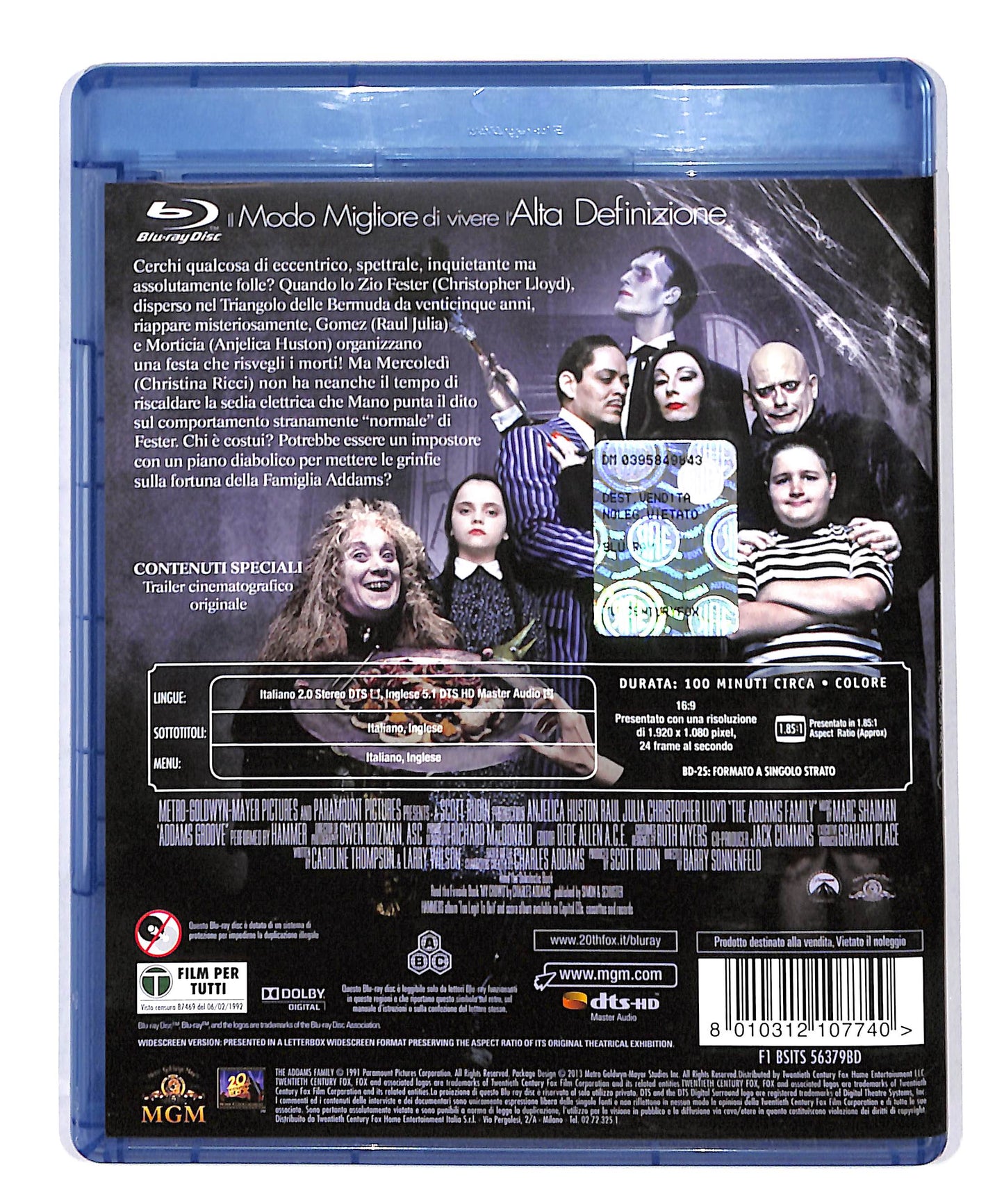 EBOND La famiglia Addams BLURAY DB690767