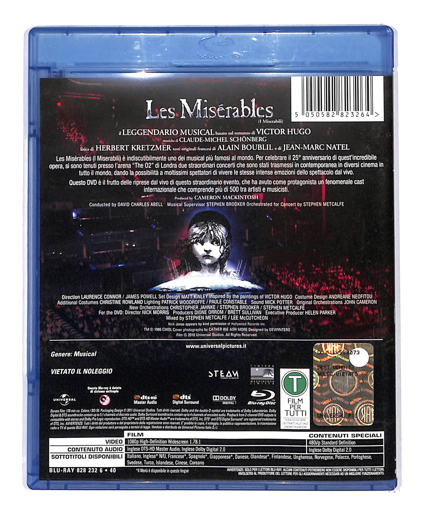 EBOND Les miserables - I miserabili BLURAY DB690768