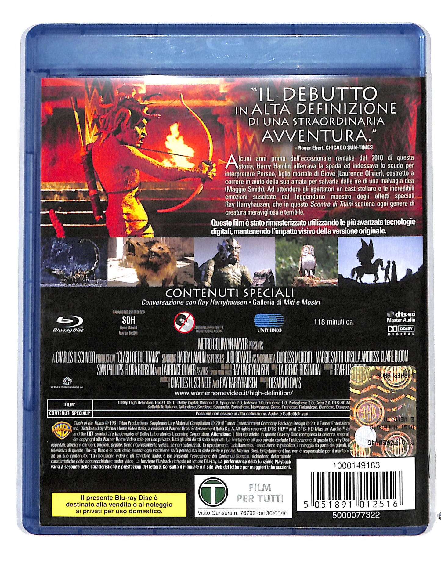 EBOND Scontro di titani BLURAY BLURAY DB691129