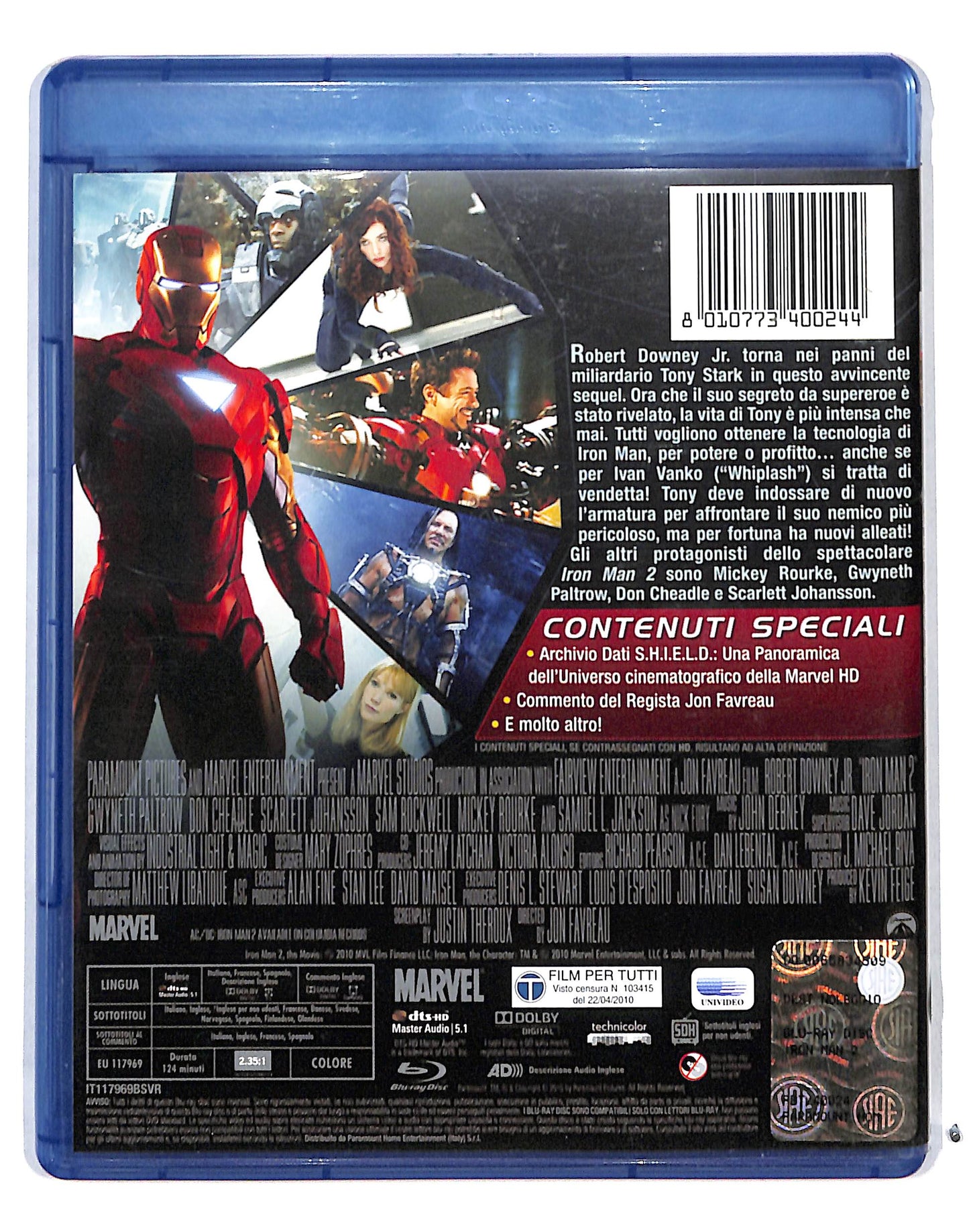 EBOND IronMan 2 BLURAY DB691152