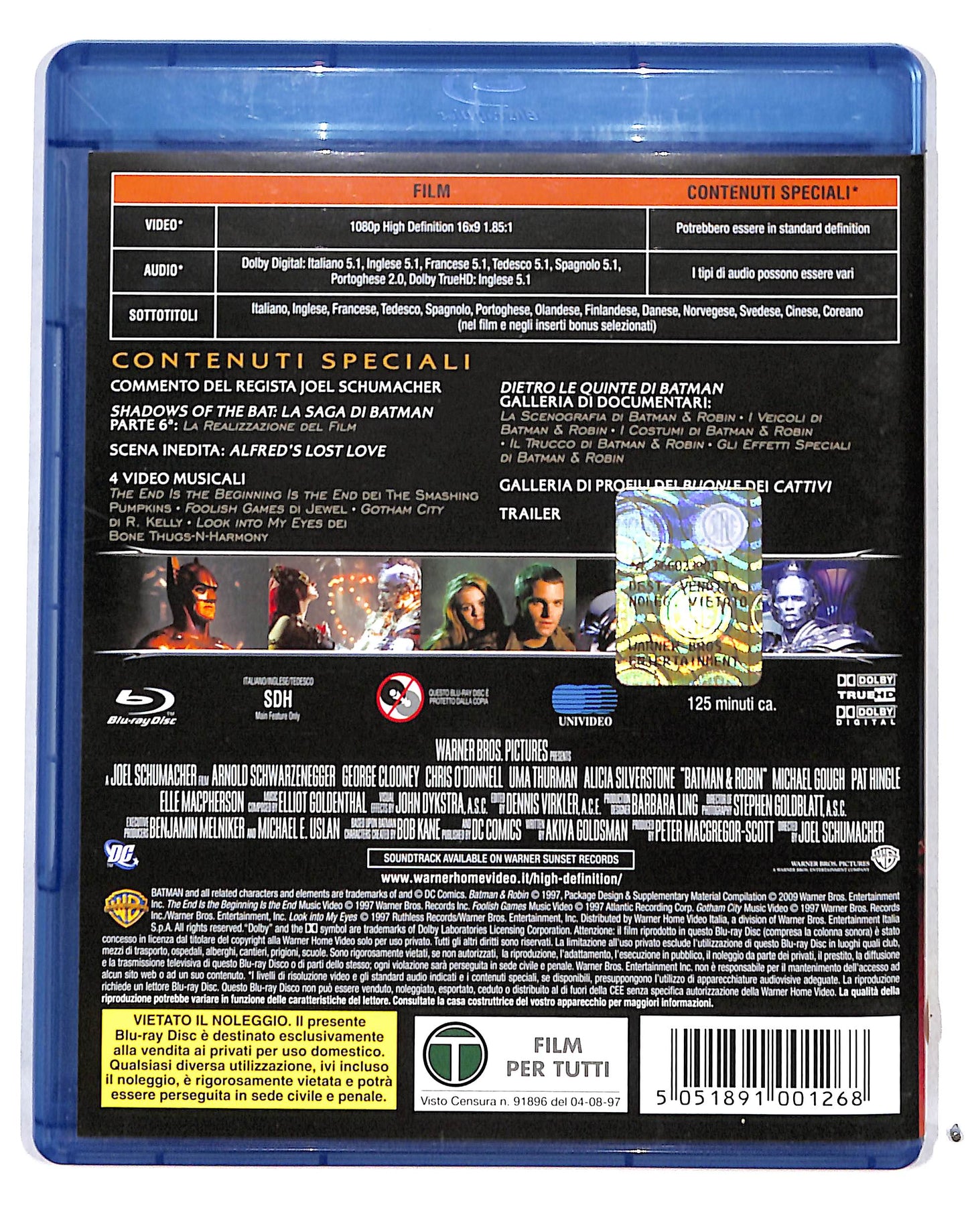 EBOND Batman & Robin BLURAY DB691160