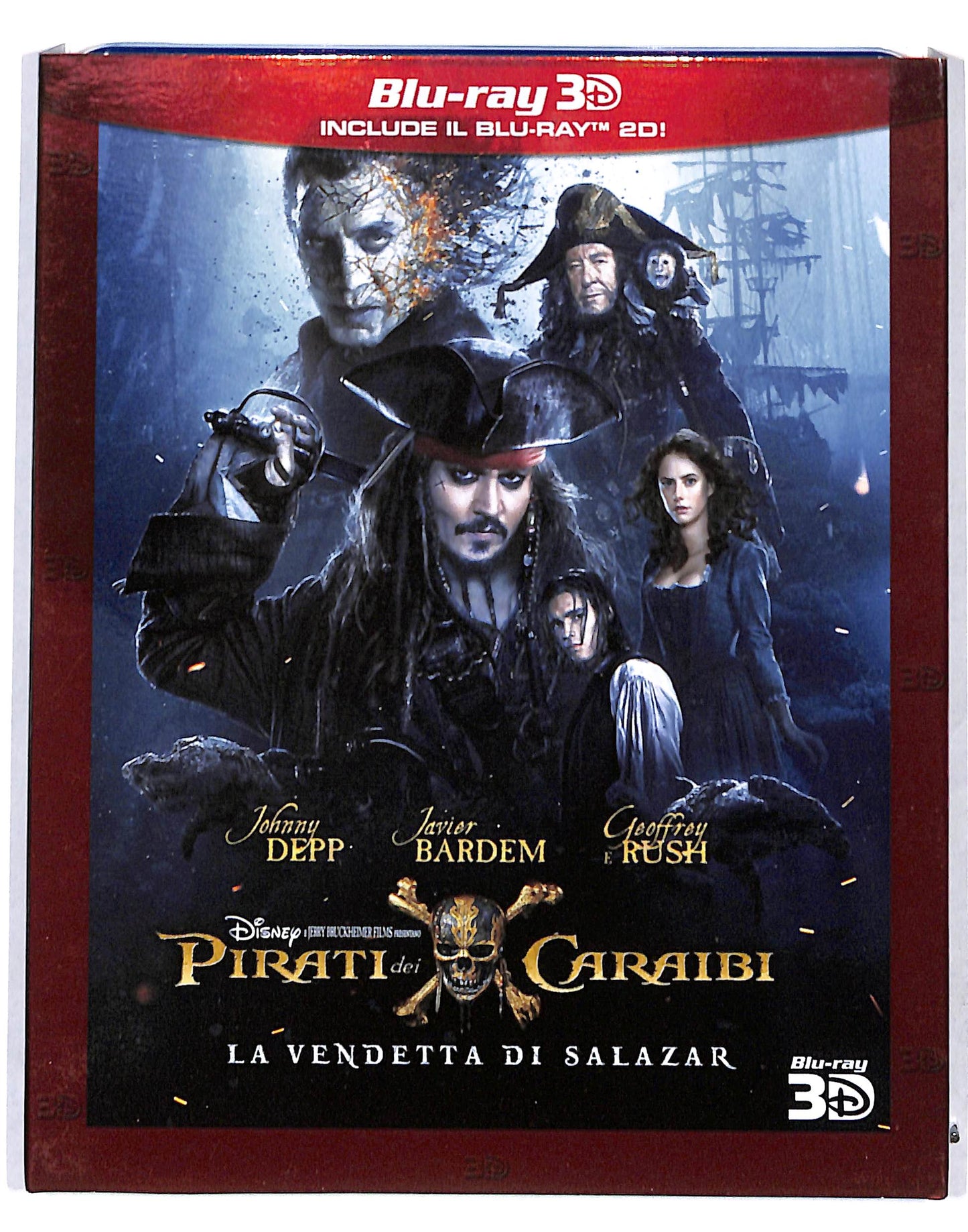 EBOND Pirati dei Caraibi La vendetta di Salazar BLURAY 3D BLURAY DB691167