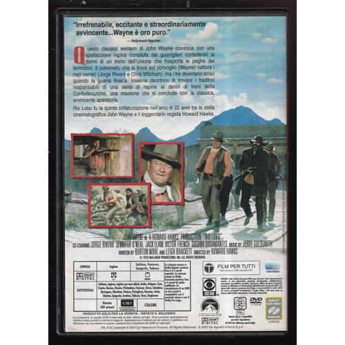 EBOND Rio Lobo Editoriale DVD DB691411