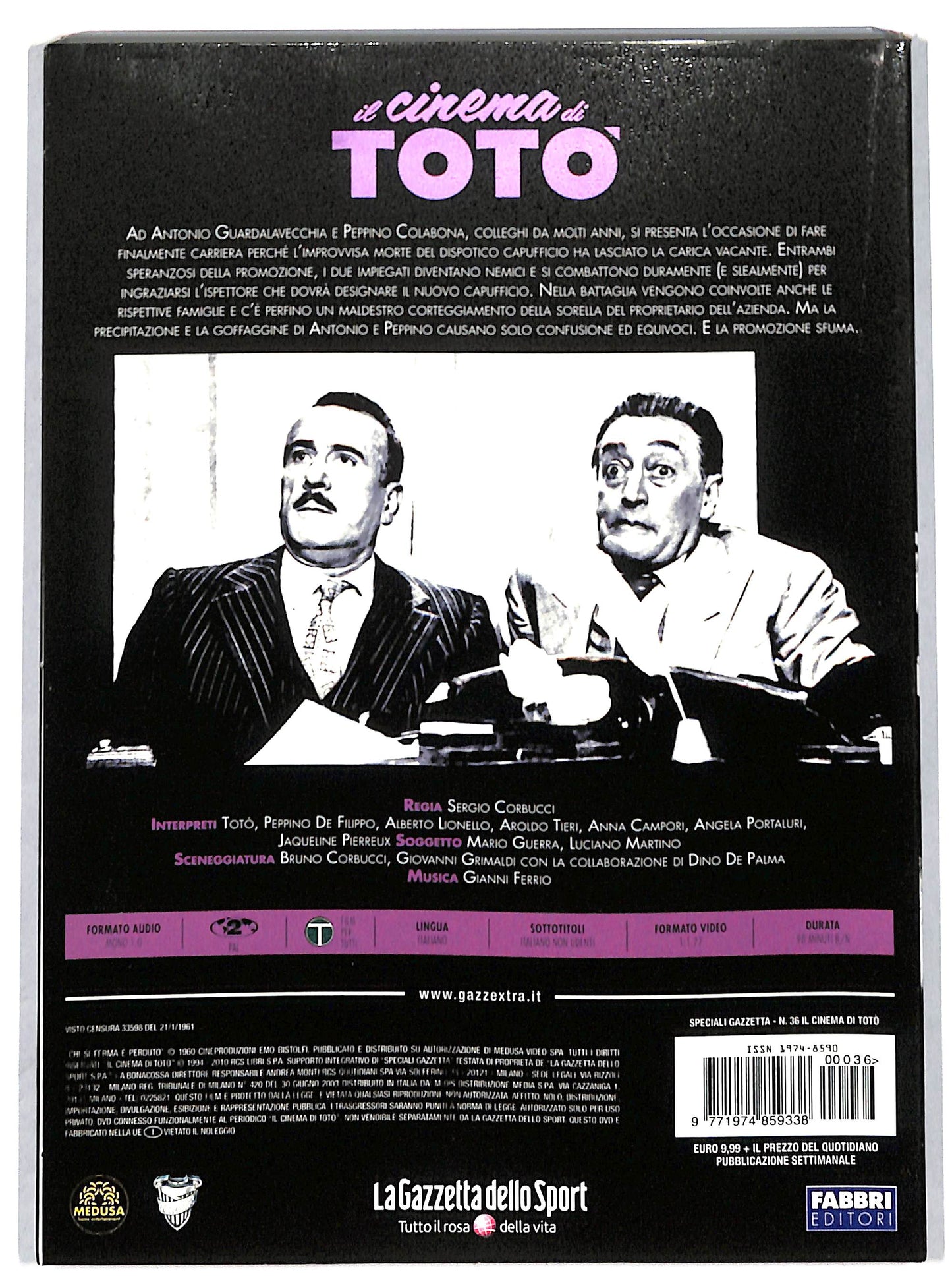 EBOND Chi si ferma e perduto - il cinema di toto EDITORIALE DVD DB691417