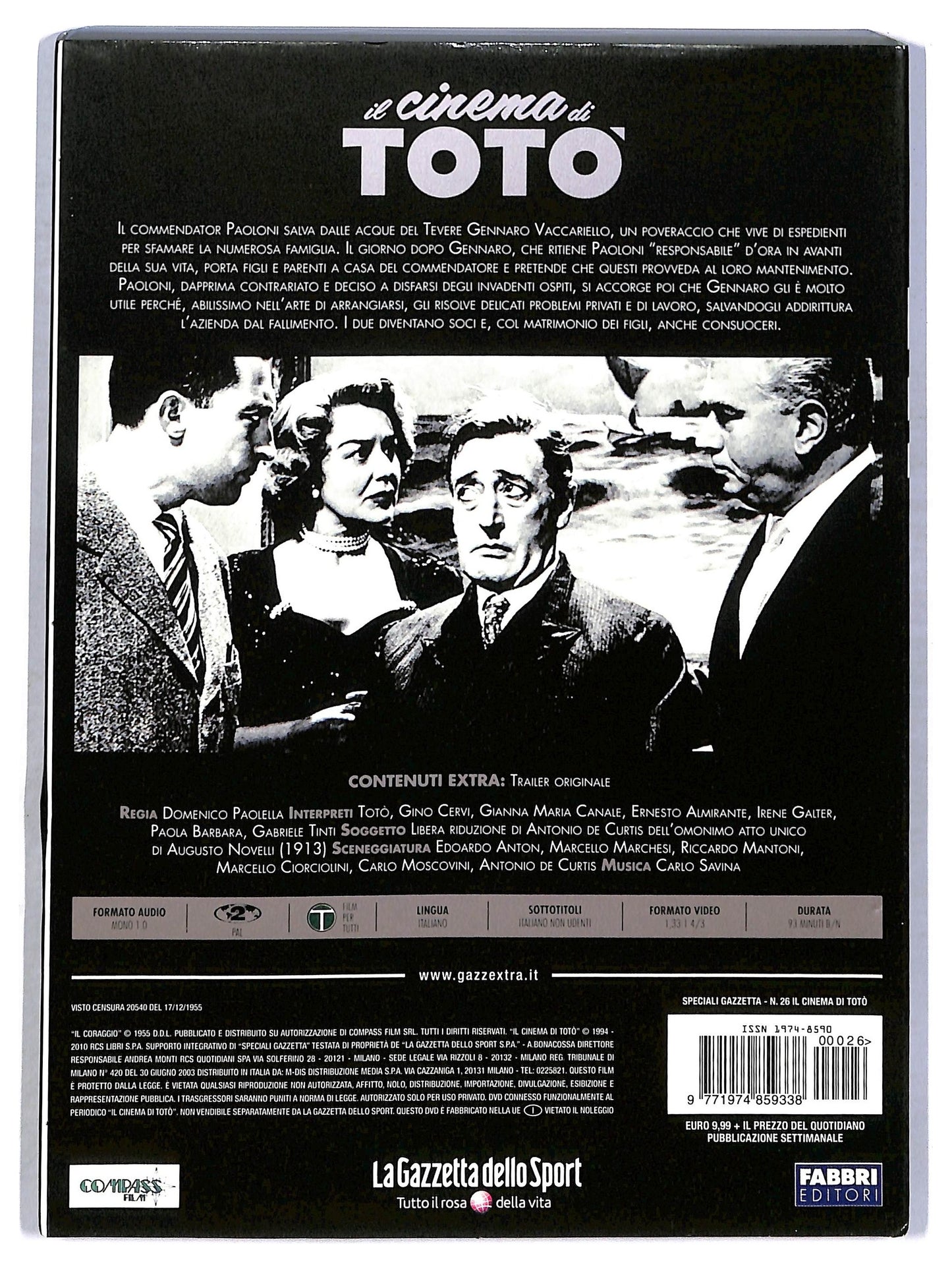 EBOND IL Coraggio EDITORIALE DVD DB691427