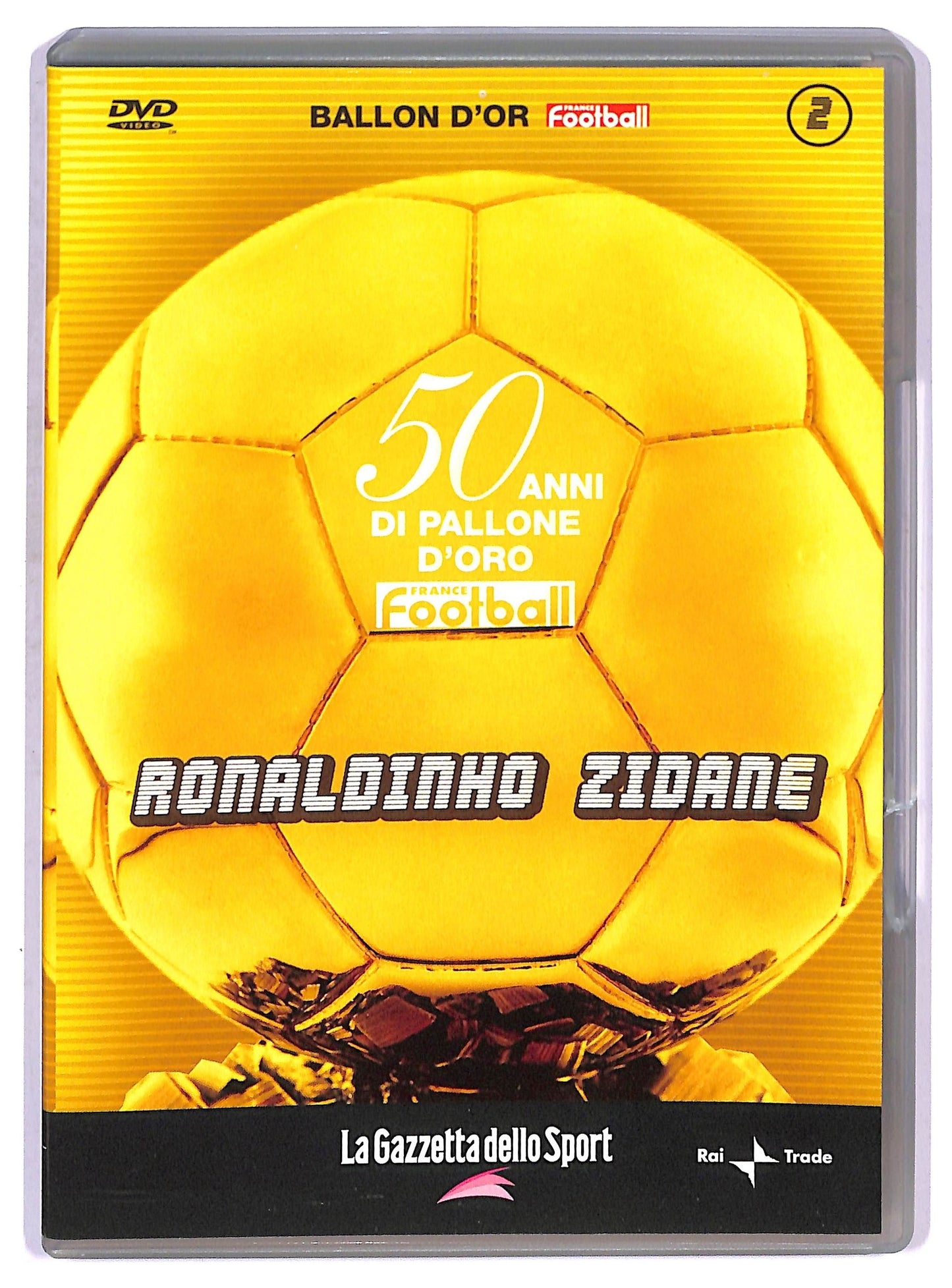 EBOND 50 anni di pallone d'oro Ronaldinho zidane vol 2 EDITORIALE DVD DB691618